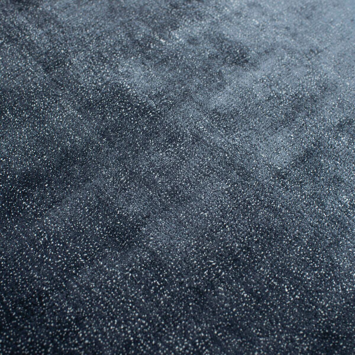 Dywan okrągły LINEN ciemnoniebieski Carpet Decor Eye on Design