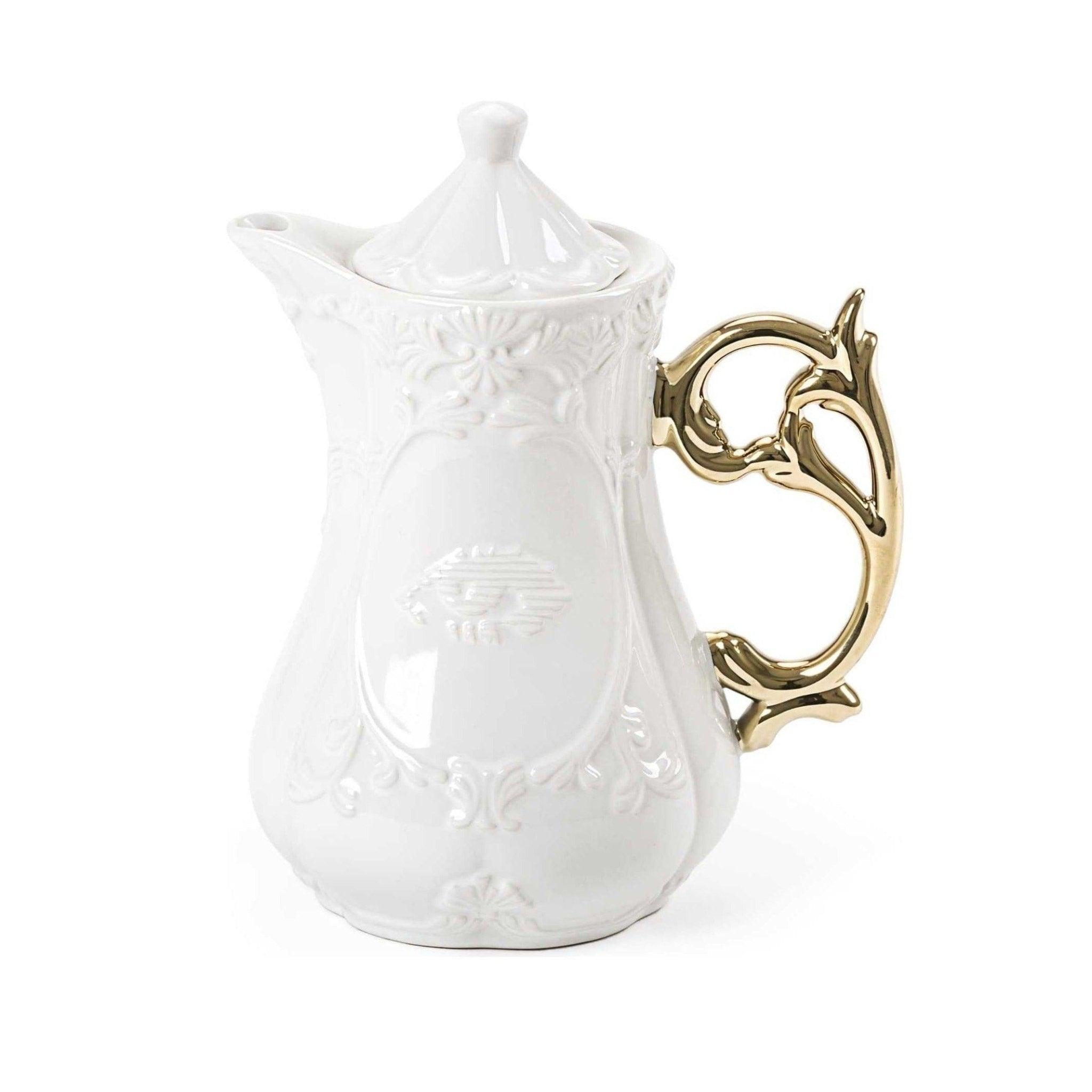 Dzbanek I-WARES I-TEAPOT złoty Seletti Eye on Design