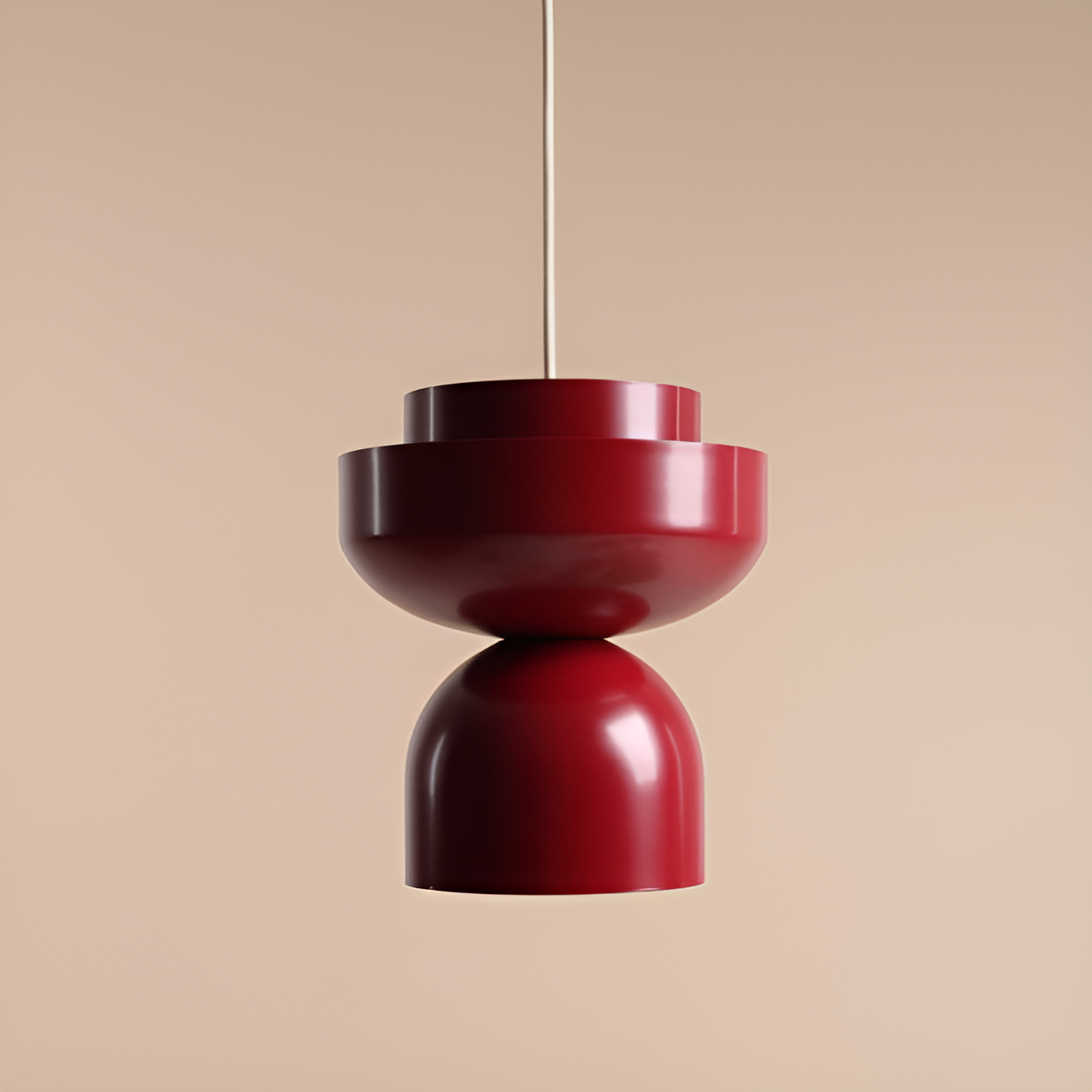 Lampa wisząca ULIA bordowy