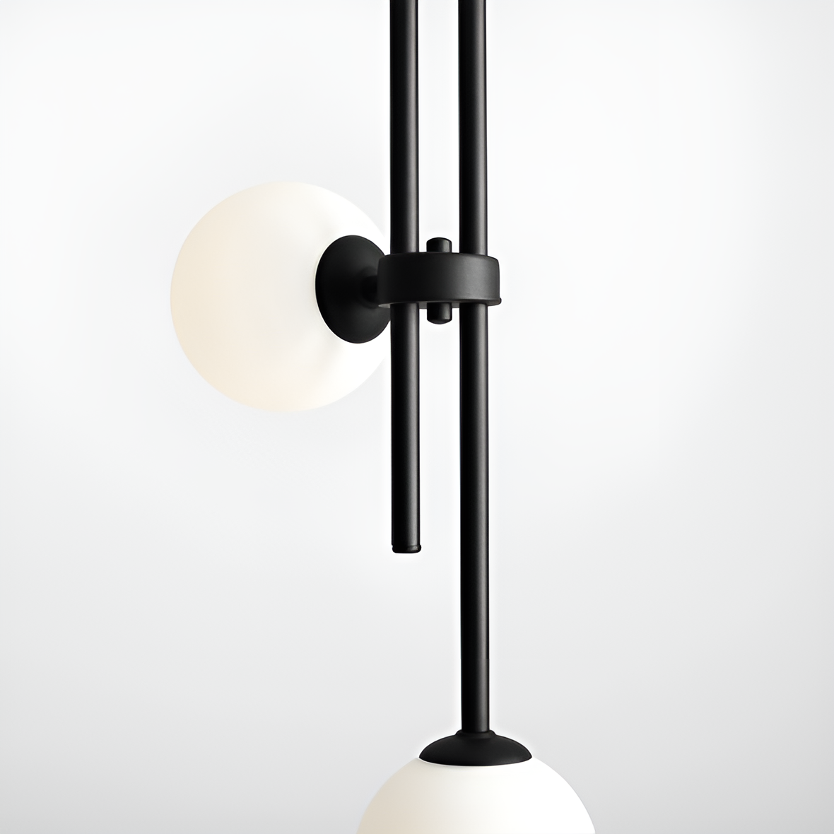 HARMONY black ceiling lamp