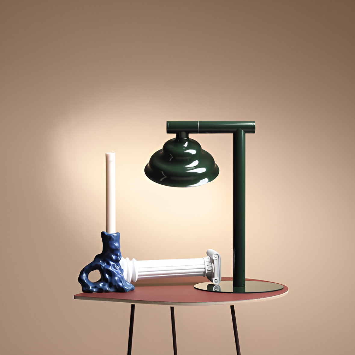 Lampa biurkowa FALA zielony