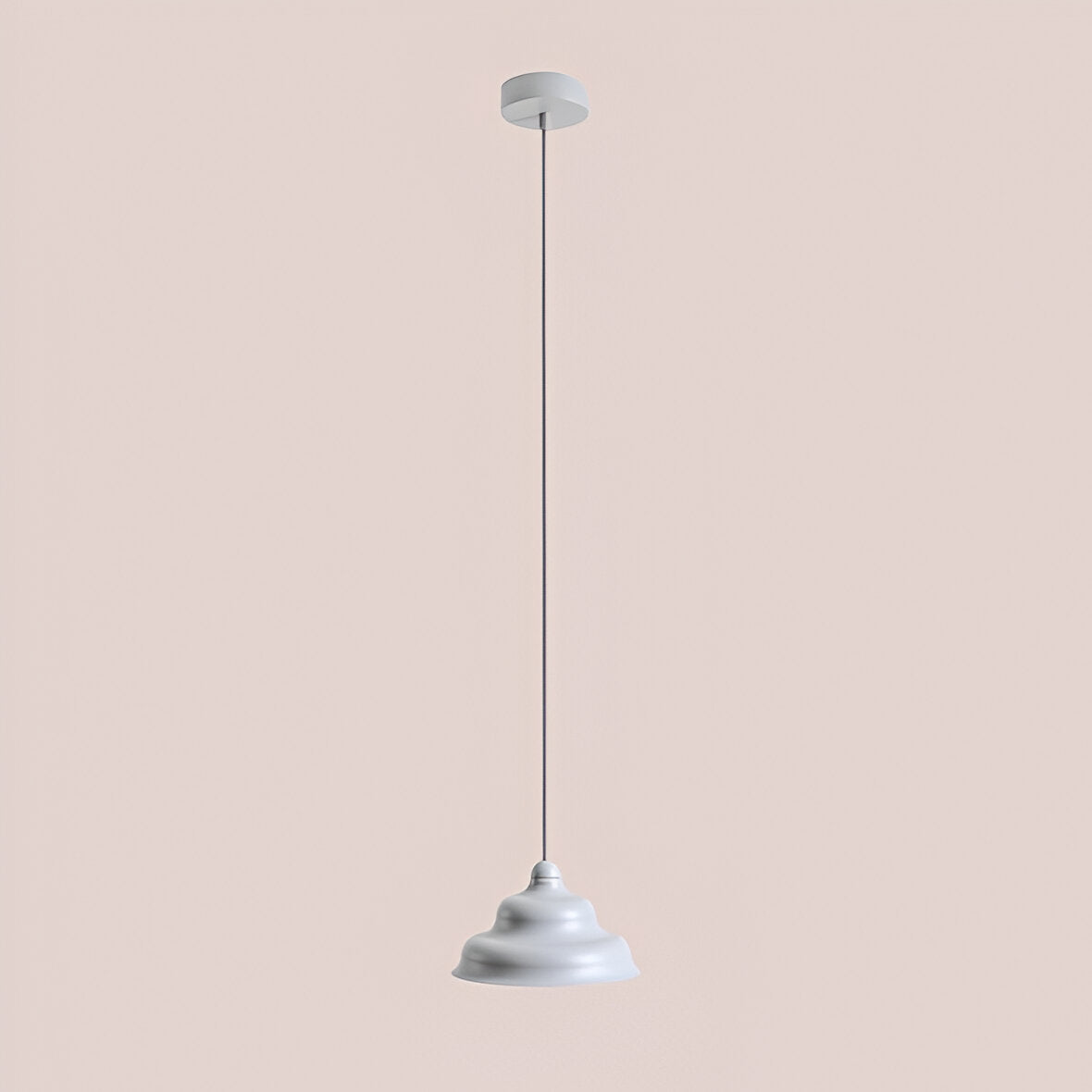 Lampa wisząca FALA szary