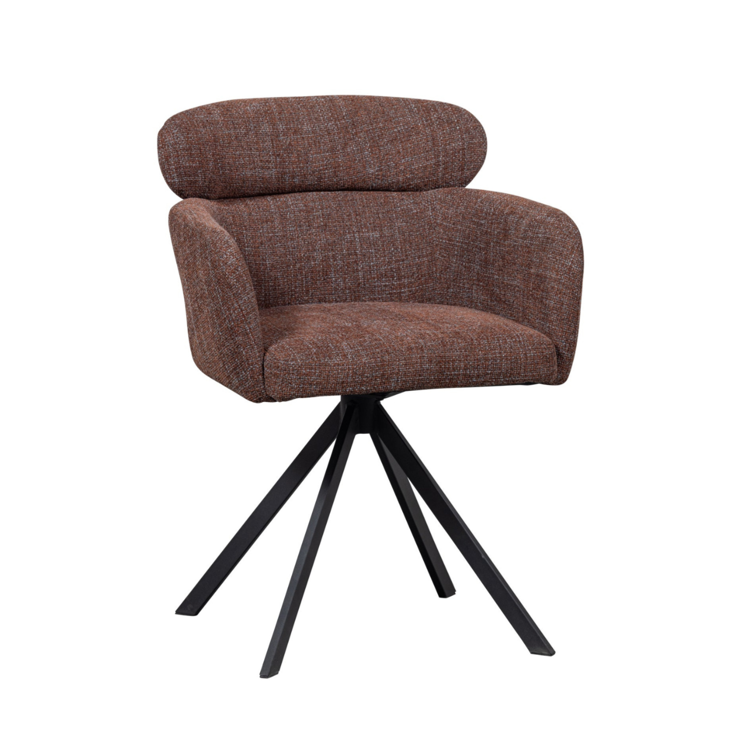 Fenne brown swivel chair