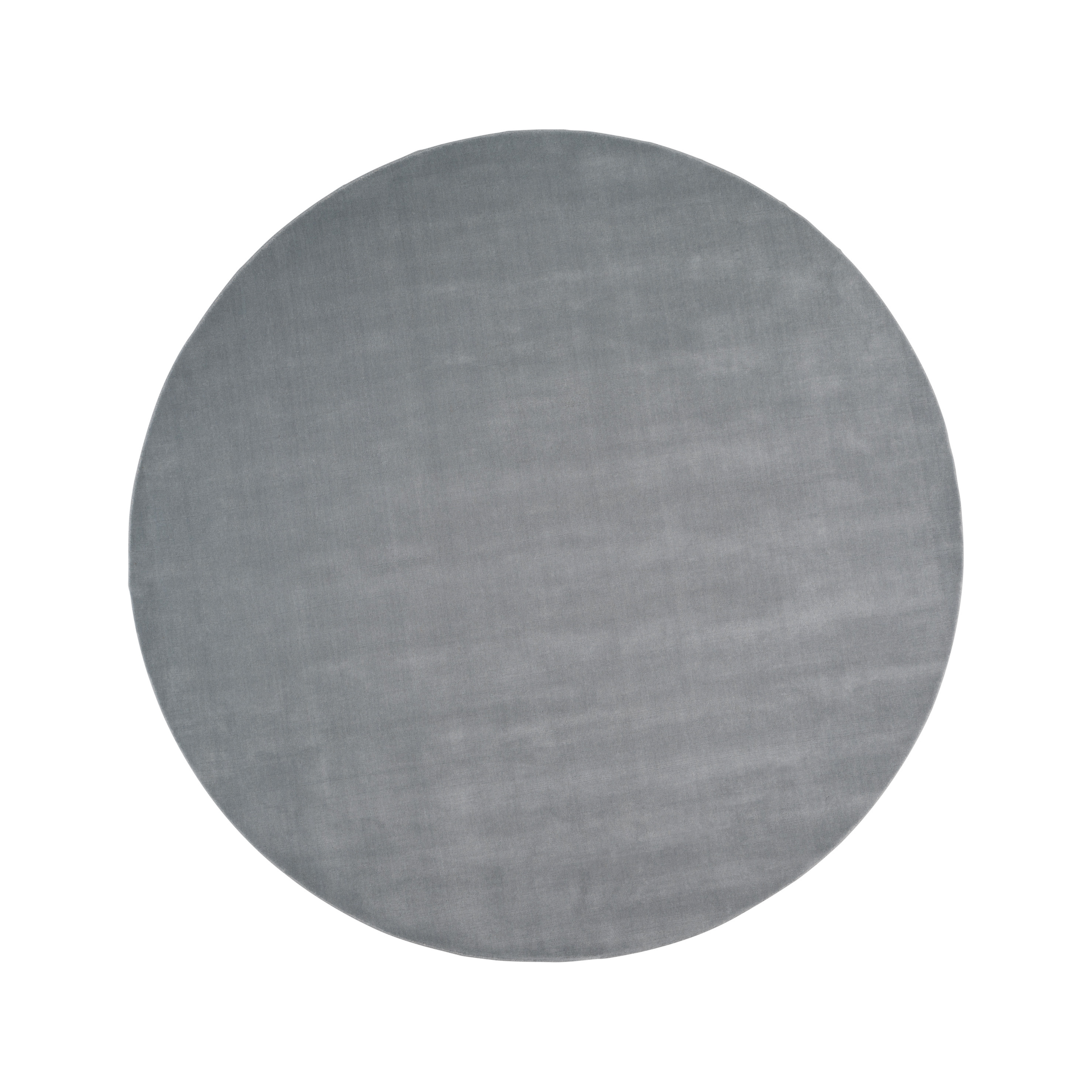 Rundteppich HALO CLOUD - OCEAN grau-blau