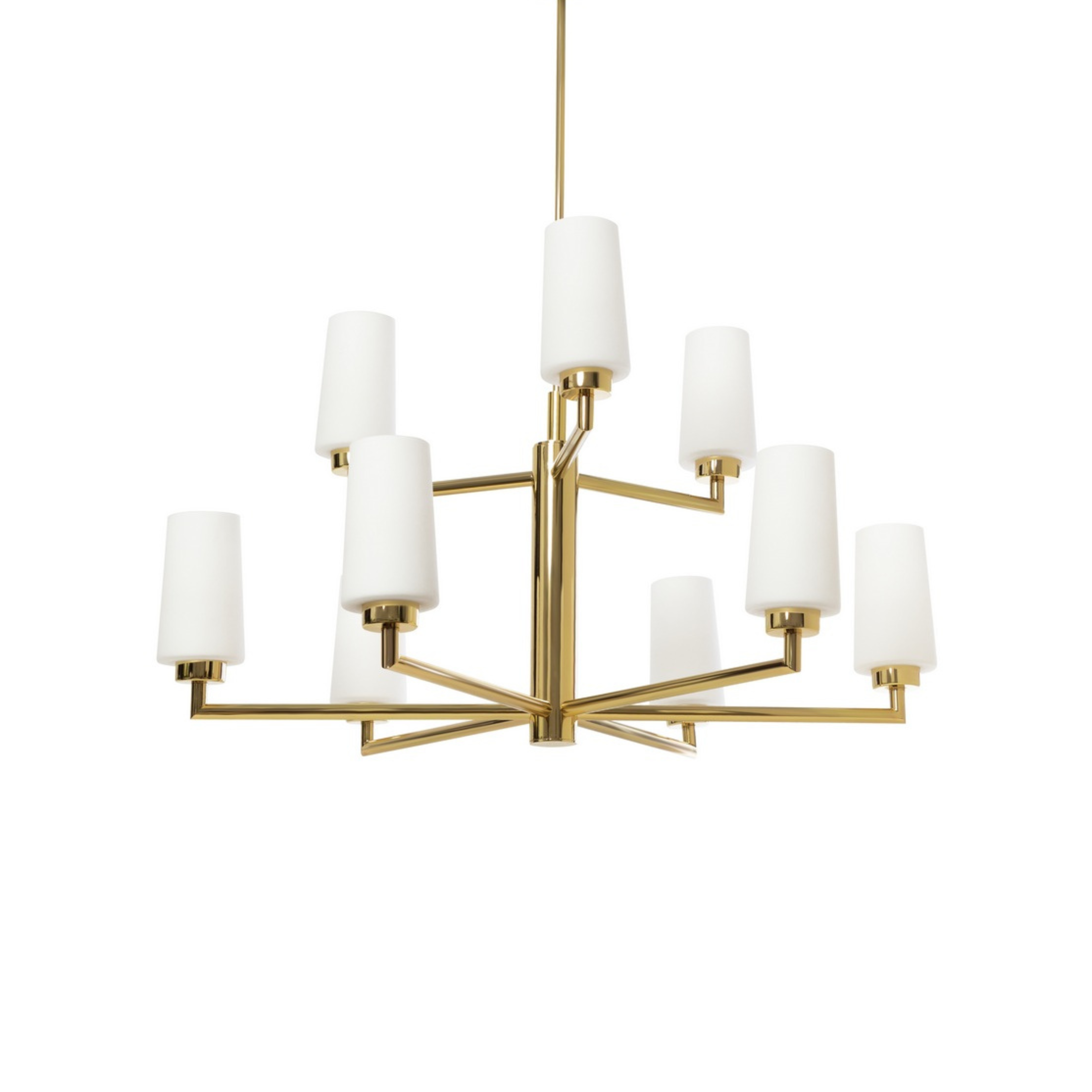 GRANDE gold chandelier