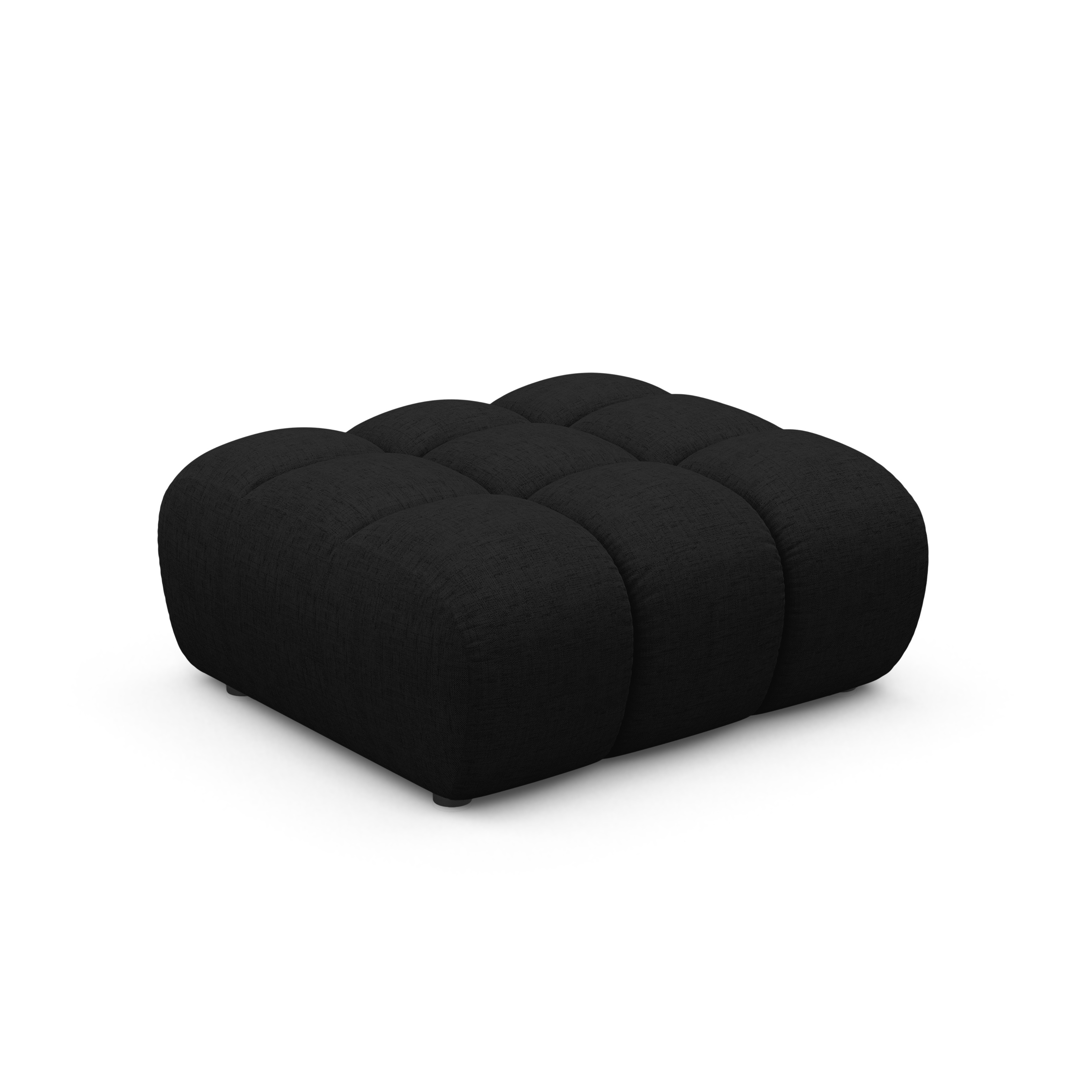 ASTRO Puff black chenille