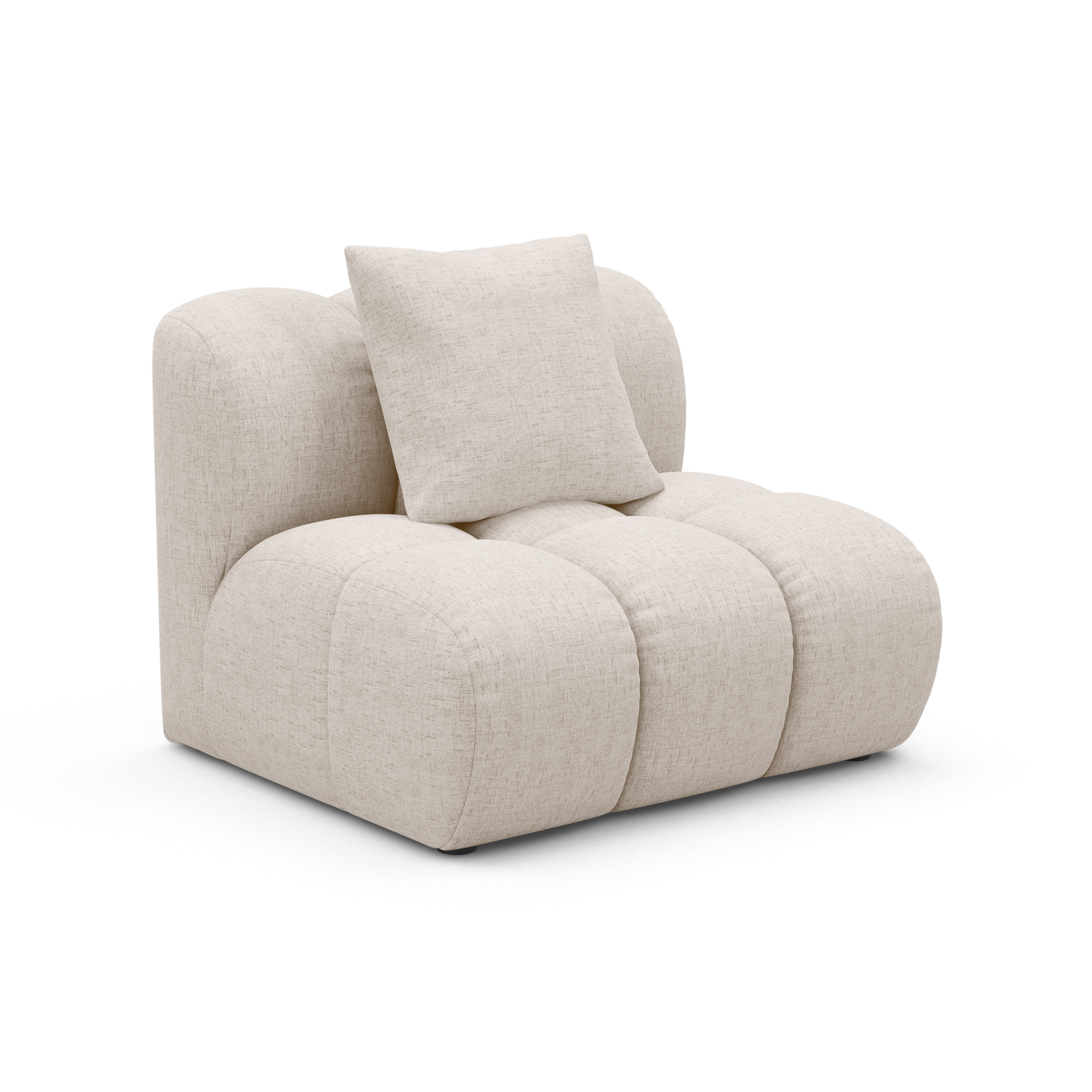 Sessel / Modul ASTRO beige Chenille