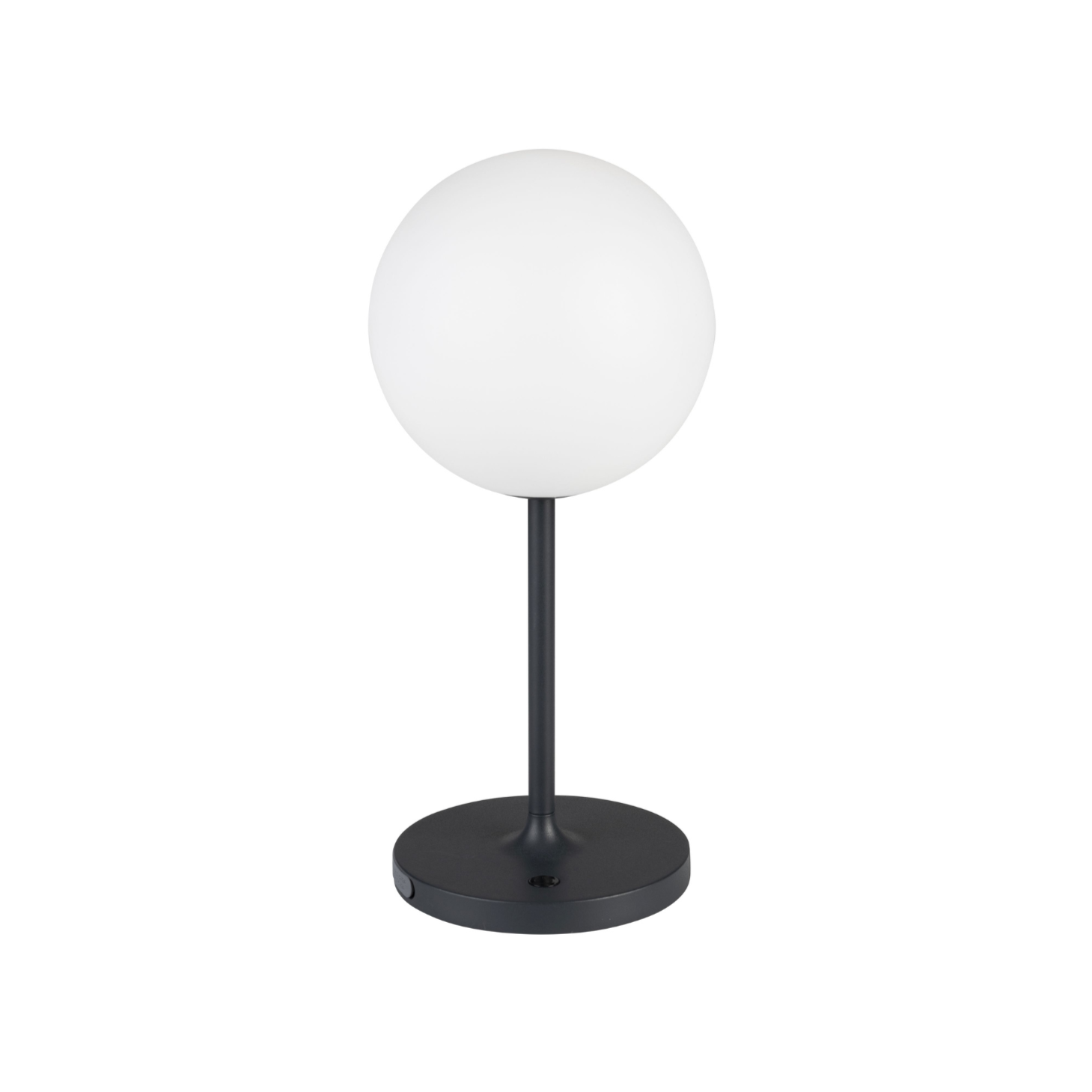 Dunkelblaue tragbare Lampe