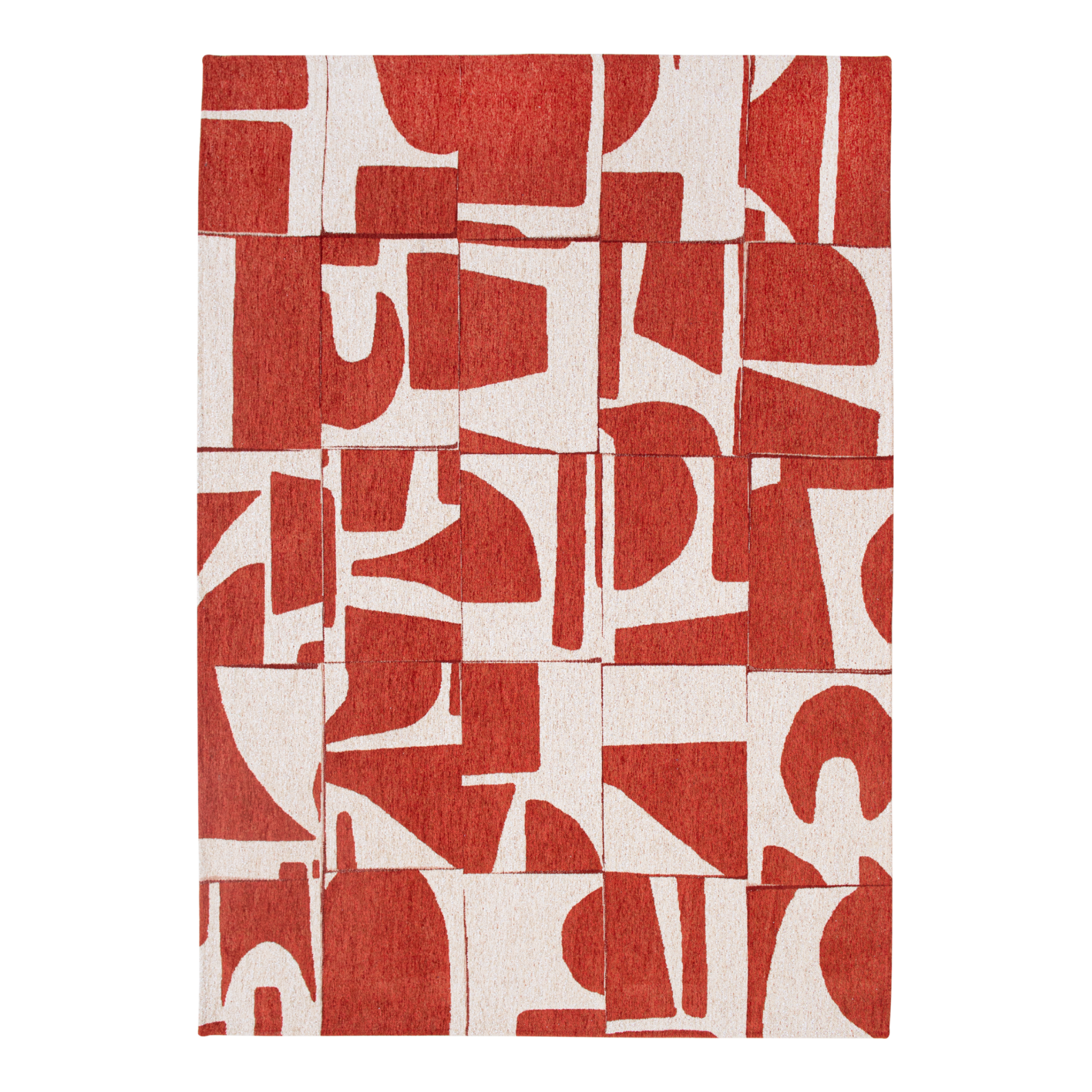 Dywan PAPERCUT RUST czerwony