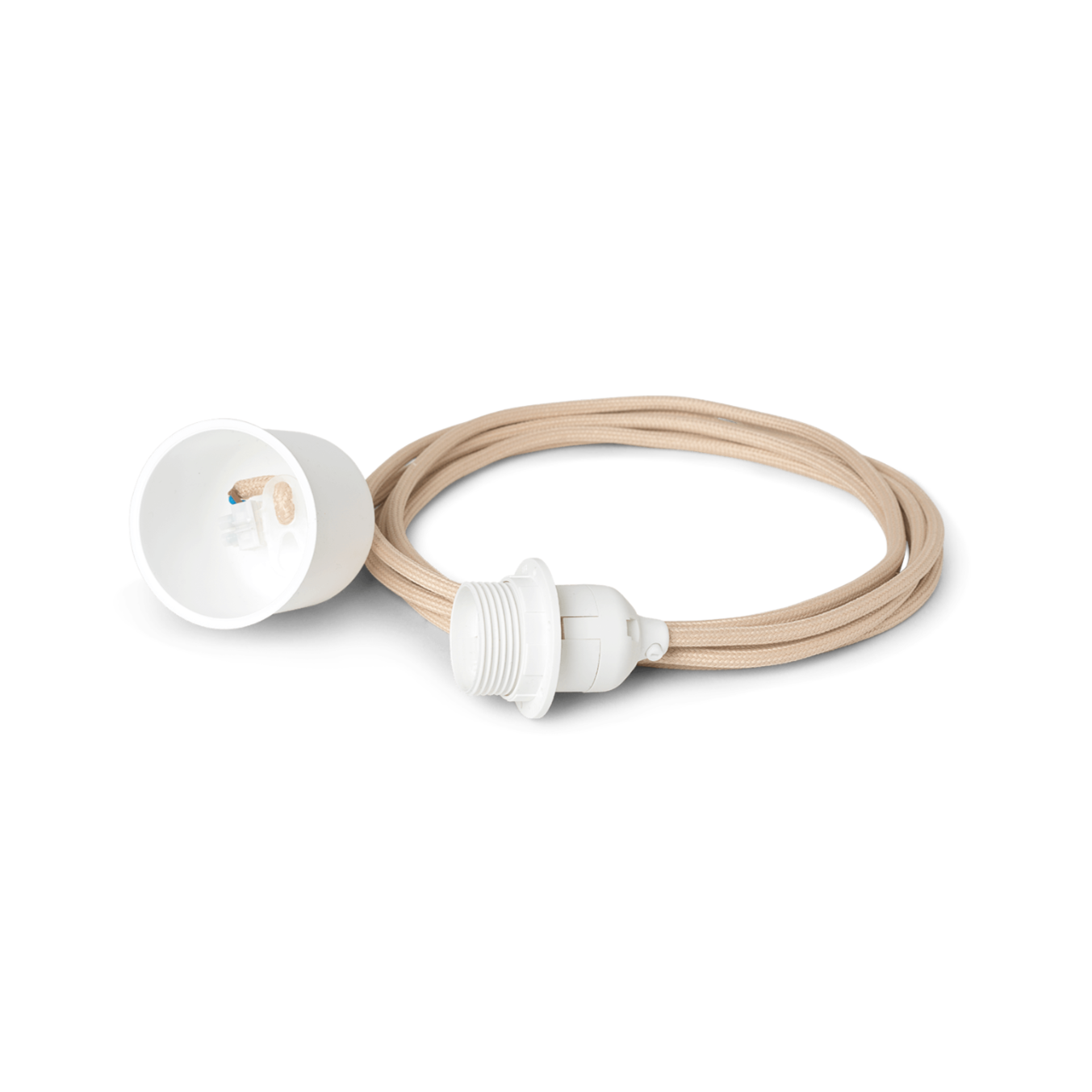 Podstawa lampy wiszącej FABRIC CORD SET piaskowy