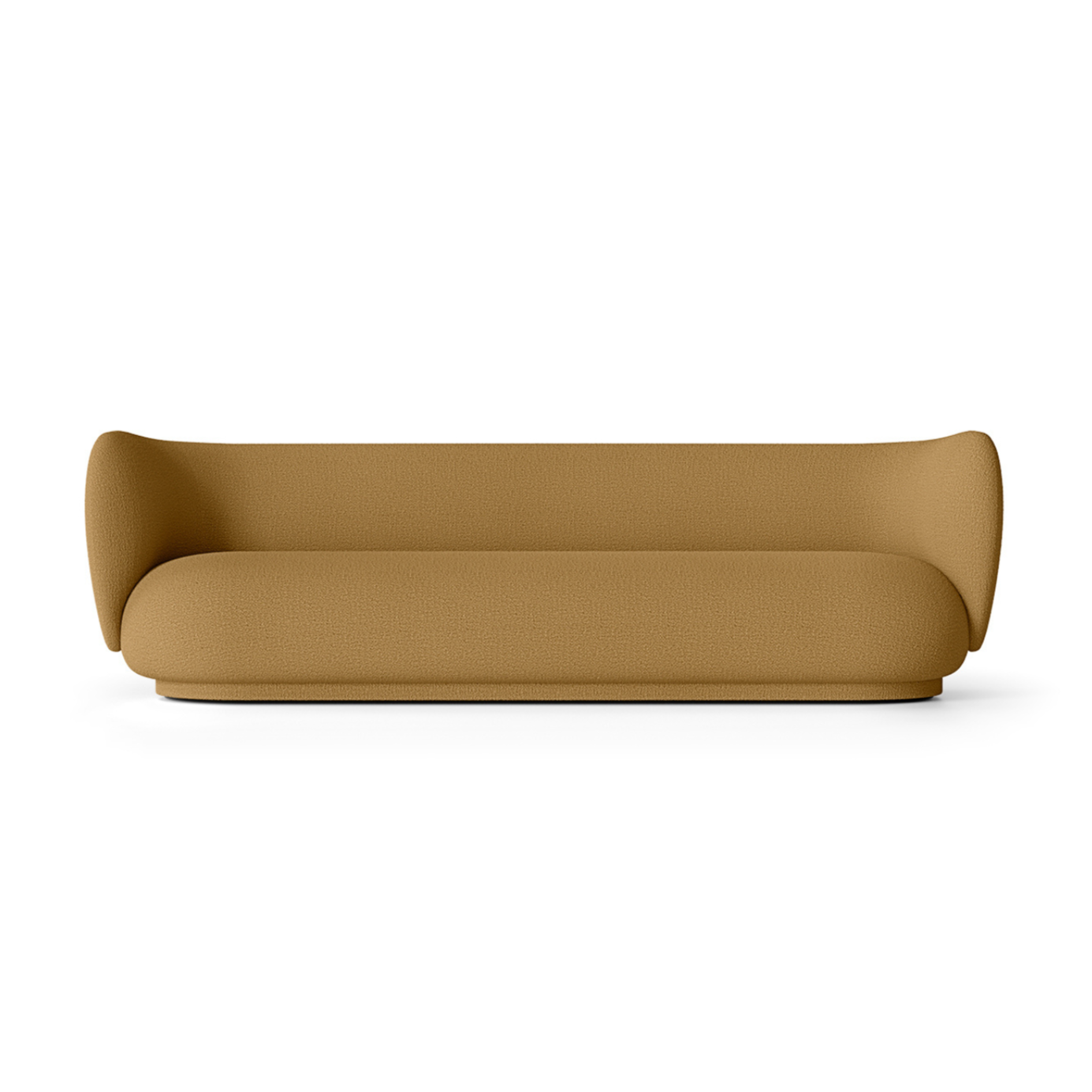 Sofa 4-osobowa RICO Wool Bouclé karmelowy