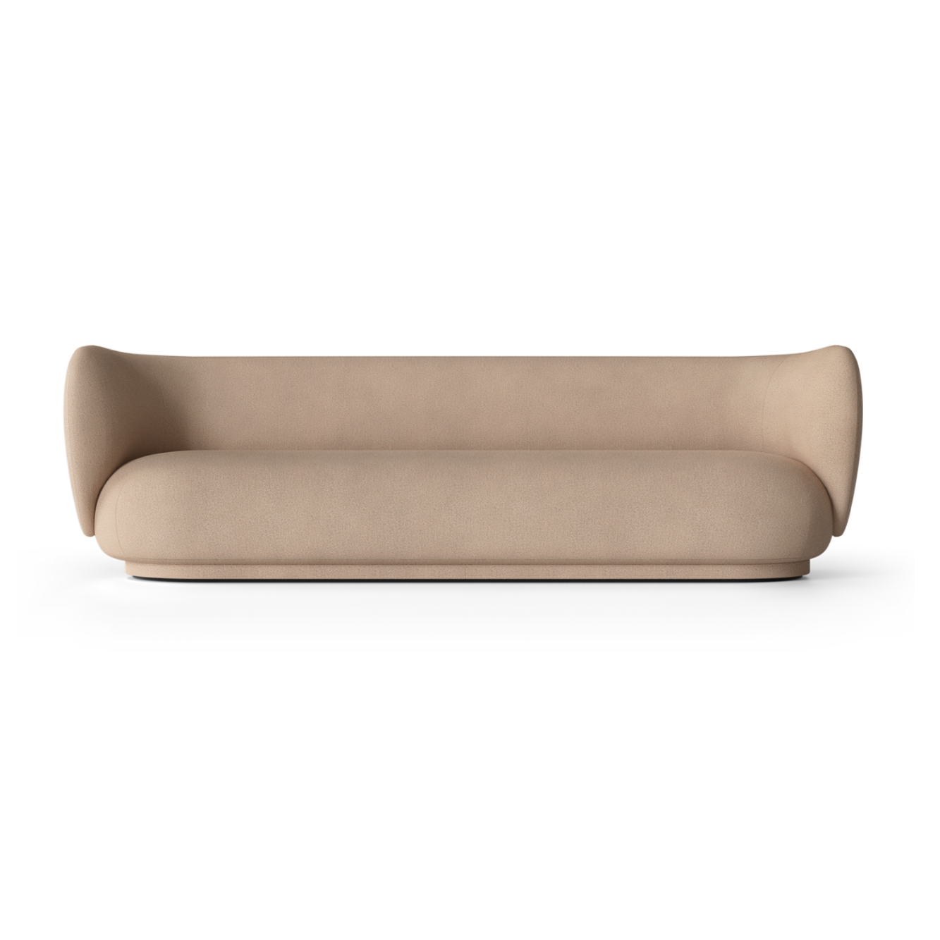 4 -sitzer-Sofa Rico bürstete Sand