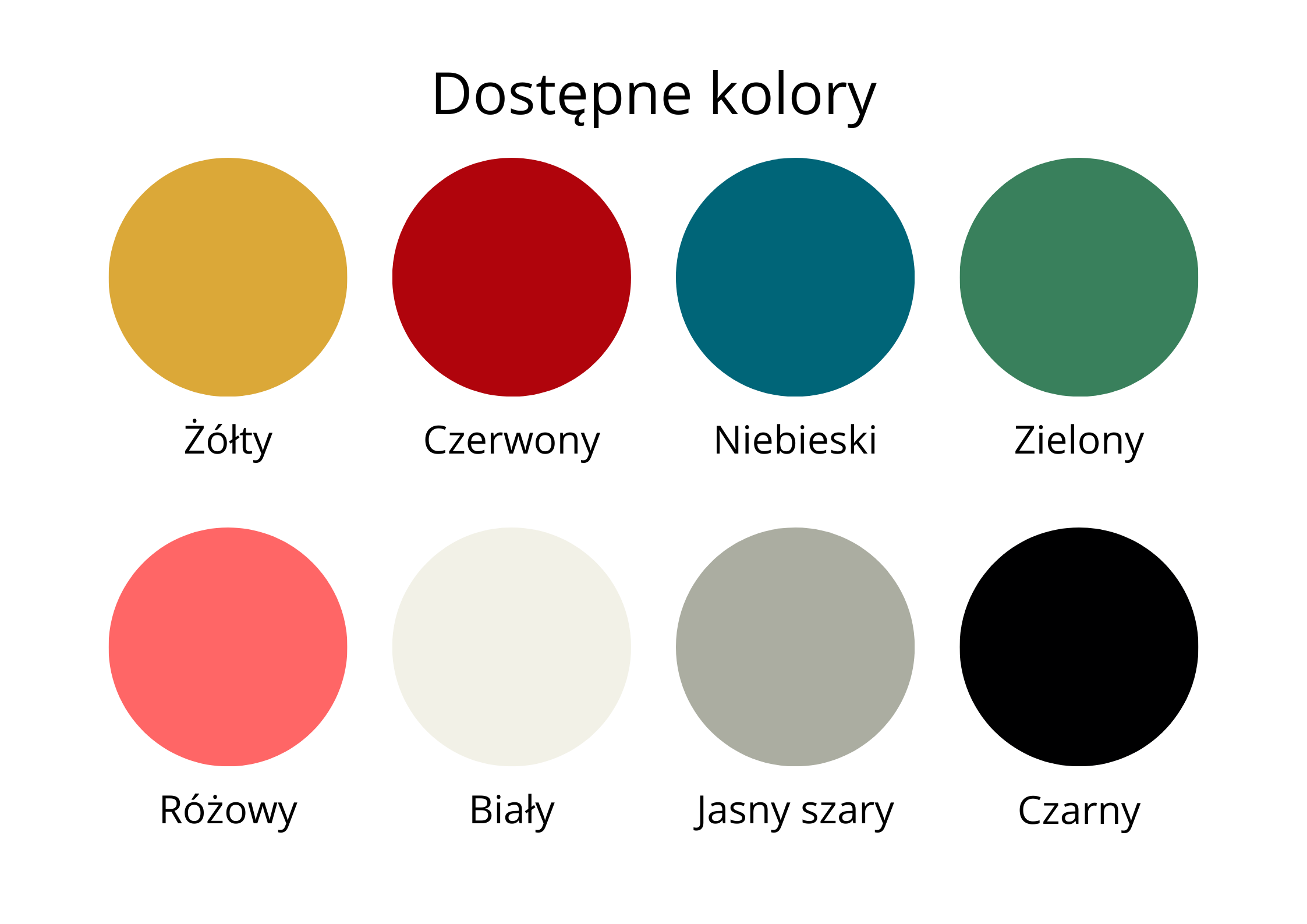 Szafka na kółkach 360˚ różne kolory
