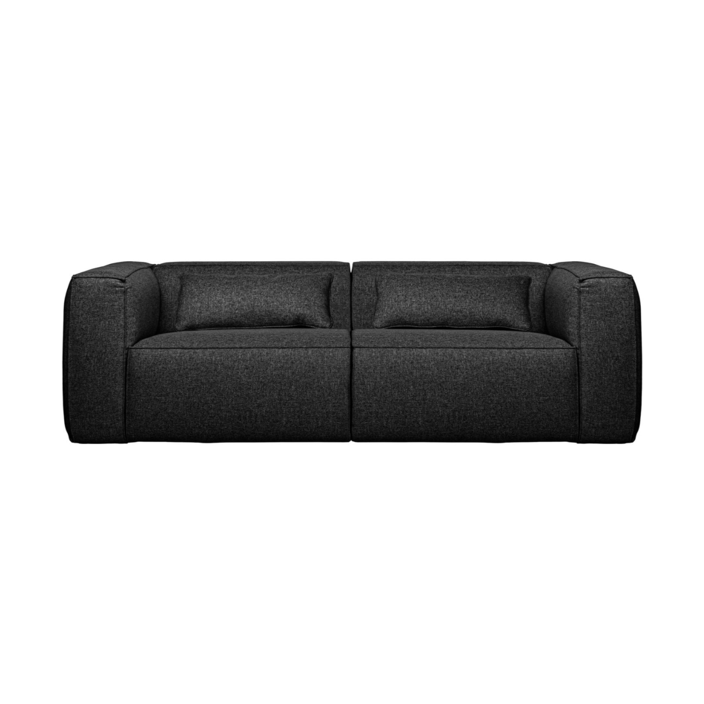Sofa 3,5-osobowa z poduszkami BEAN ciemnoszary