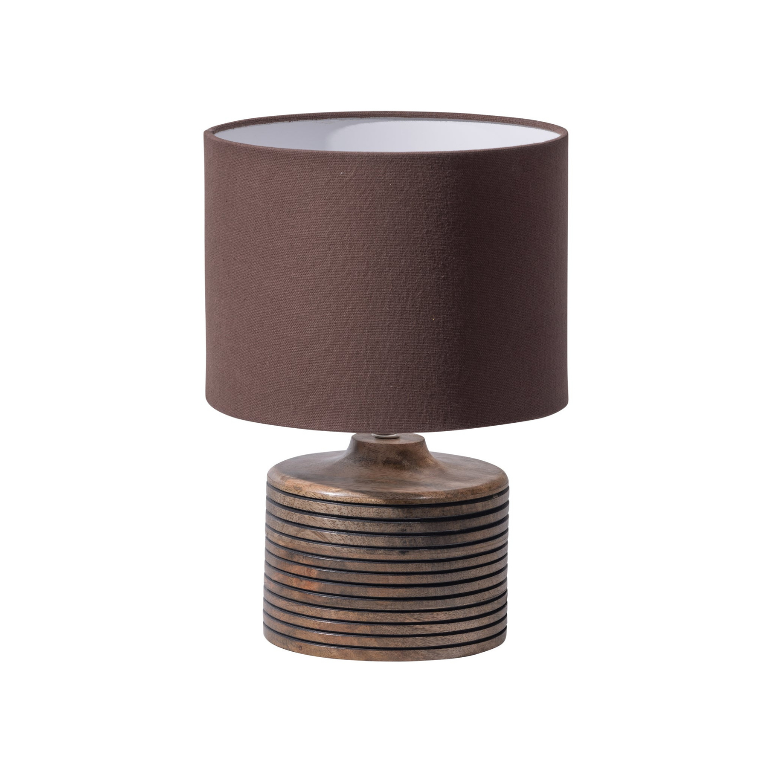 Lampa stołowa MENZO drewno mango
