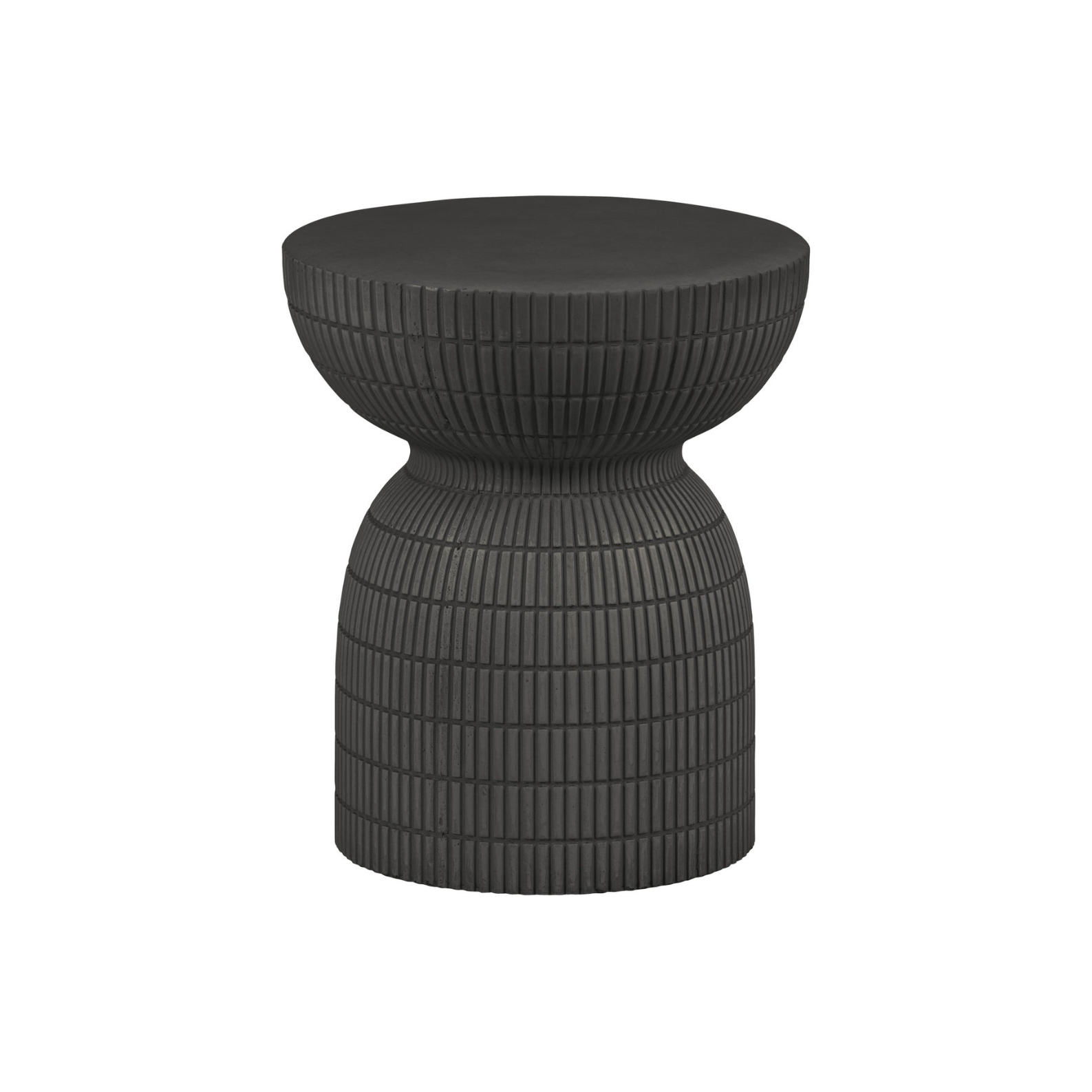 Samson side table dark brown