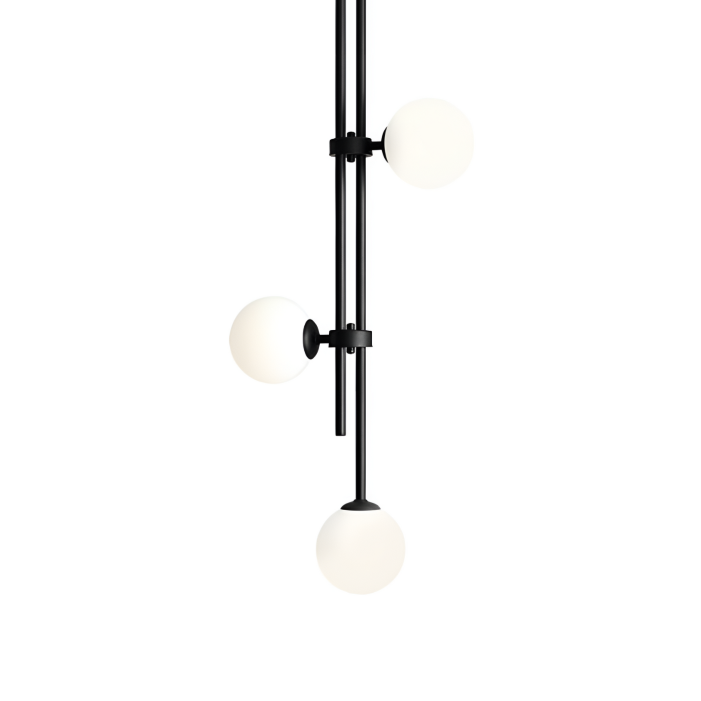 HARMONY black ceiling lamp