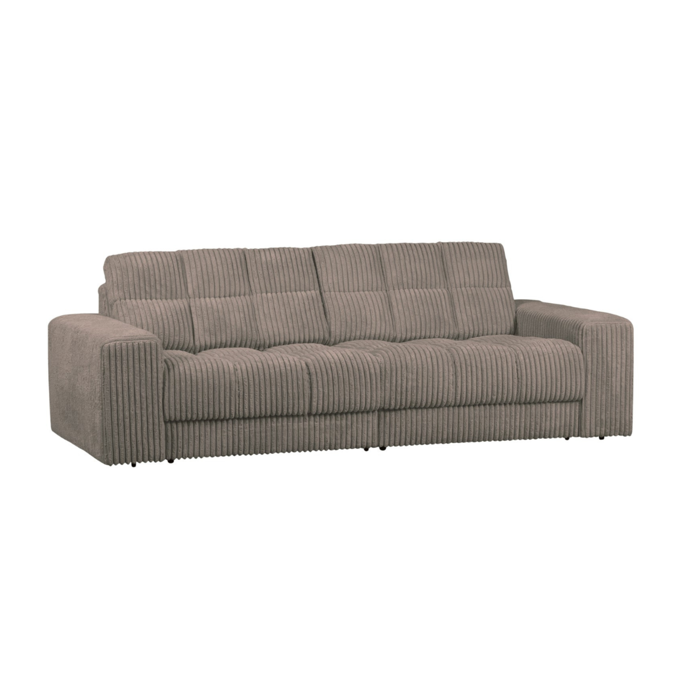 Sofa 2-osobowa SECOND DATE brązowy sztruks