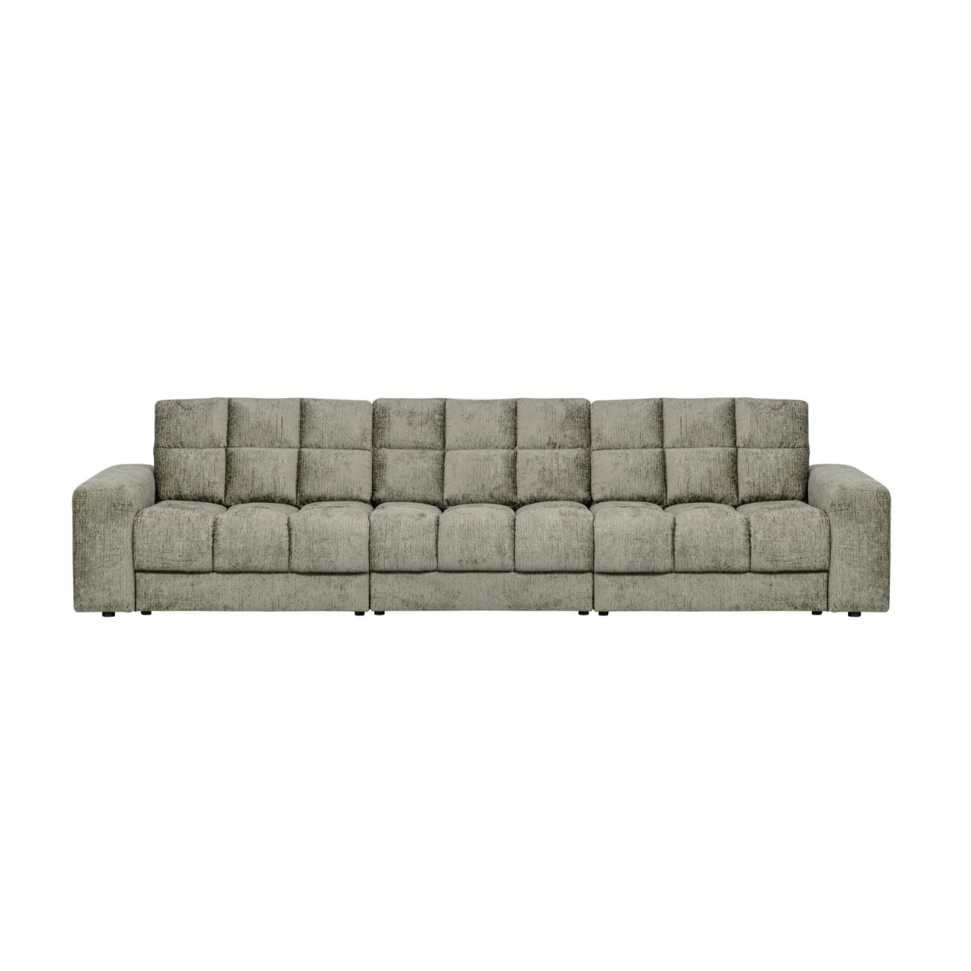 Sofa 3-osobowa SECOND DATE - FROST aksamitny