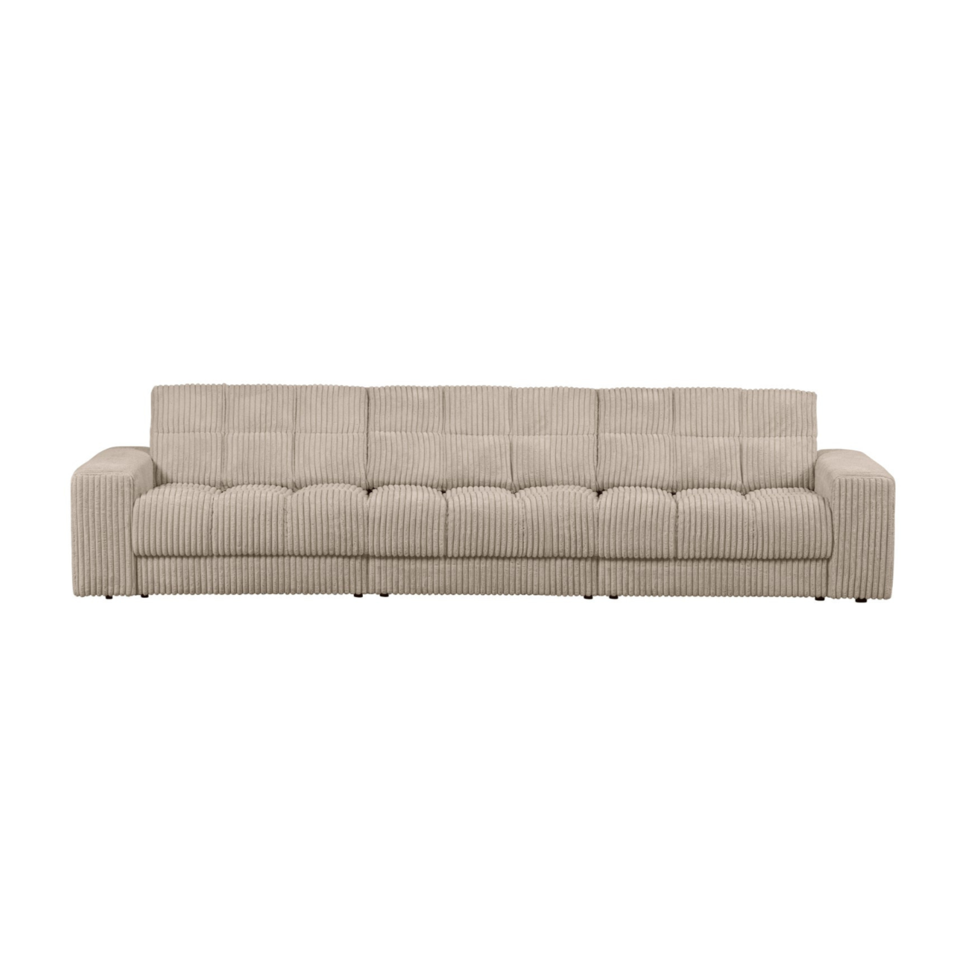 Sofa 3-osobowa SECOND DATE beżowy sztruks