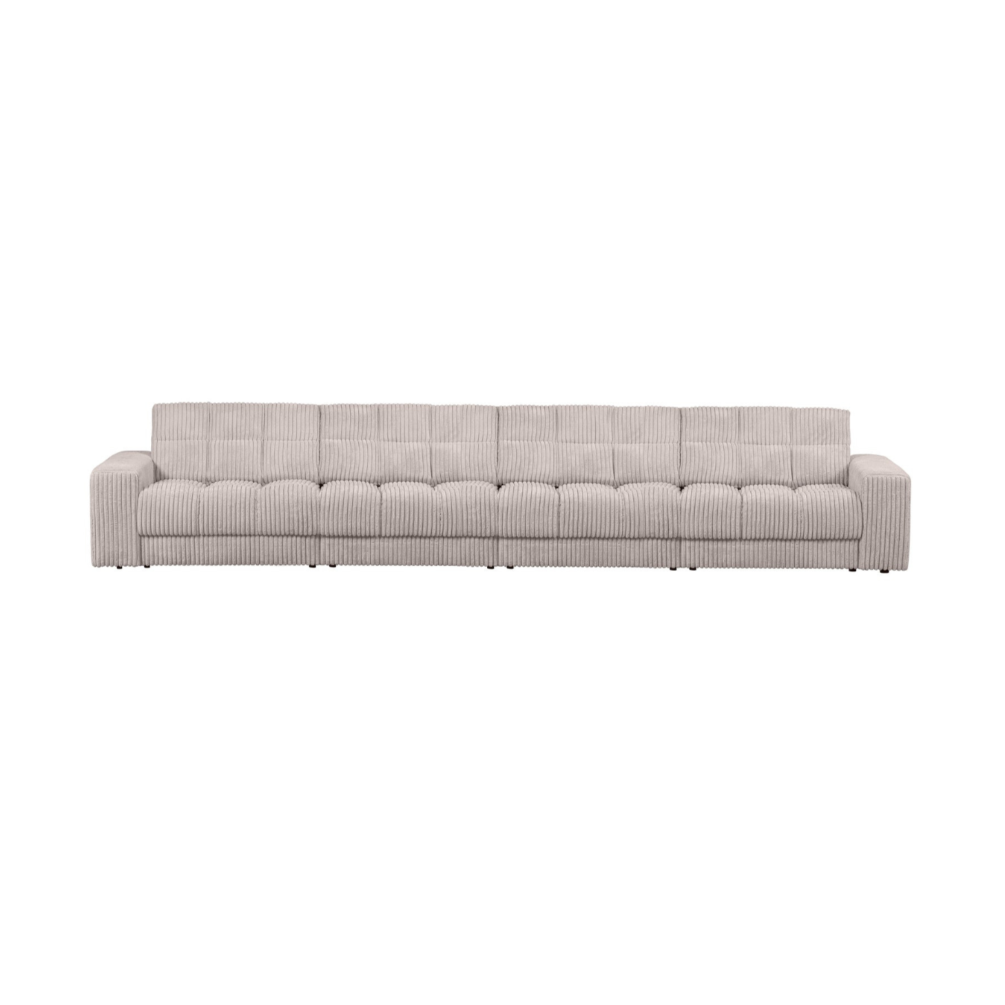 Sofa 4-osobowa SECOND DATE kremowy sztruks
