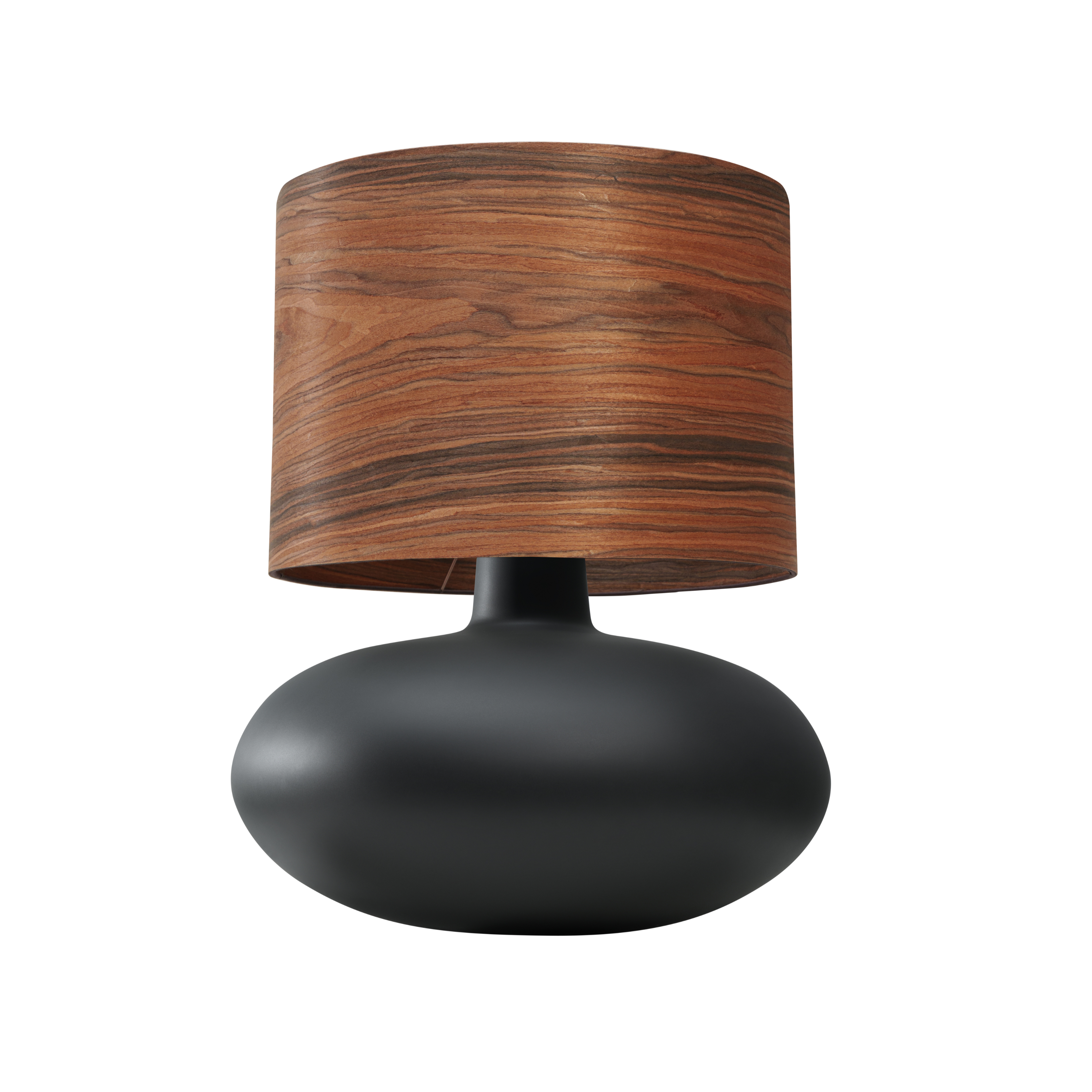Tischlampe SAWA WOOD Nussfurnier