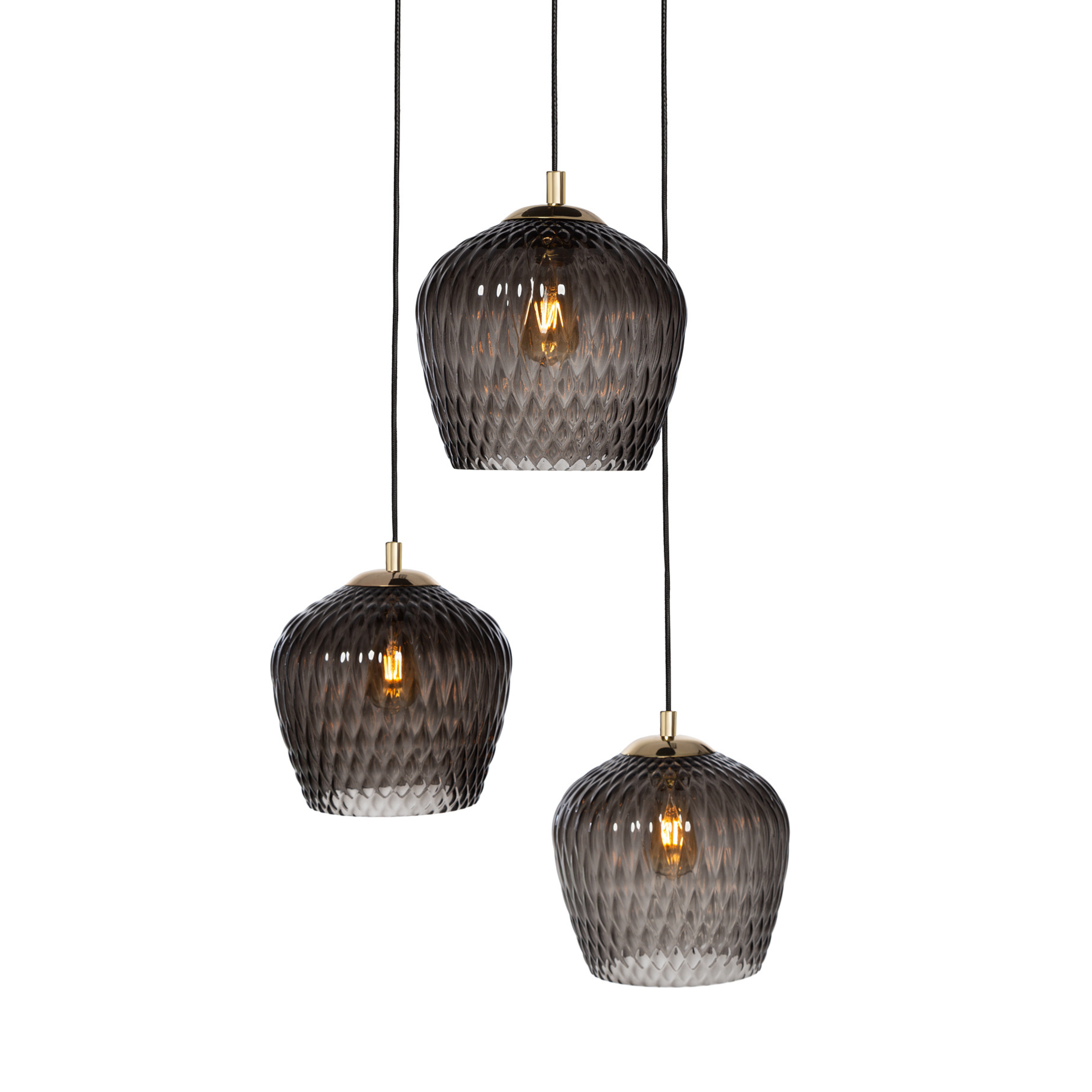 Lampa wisząca VENUS 3 grafitowy