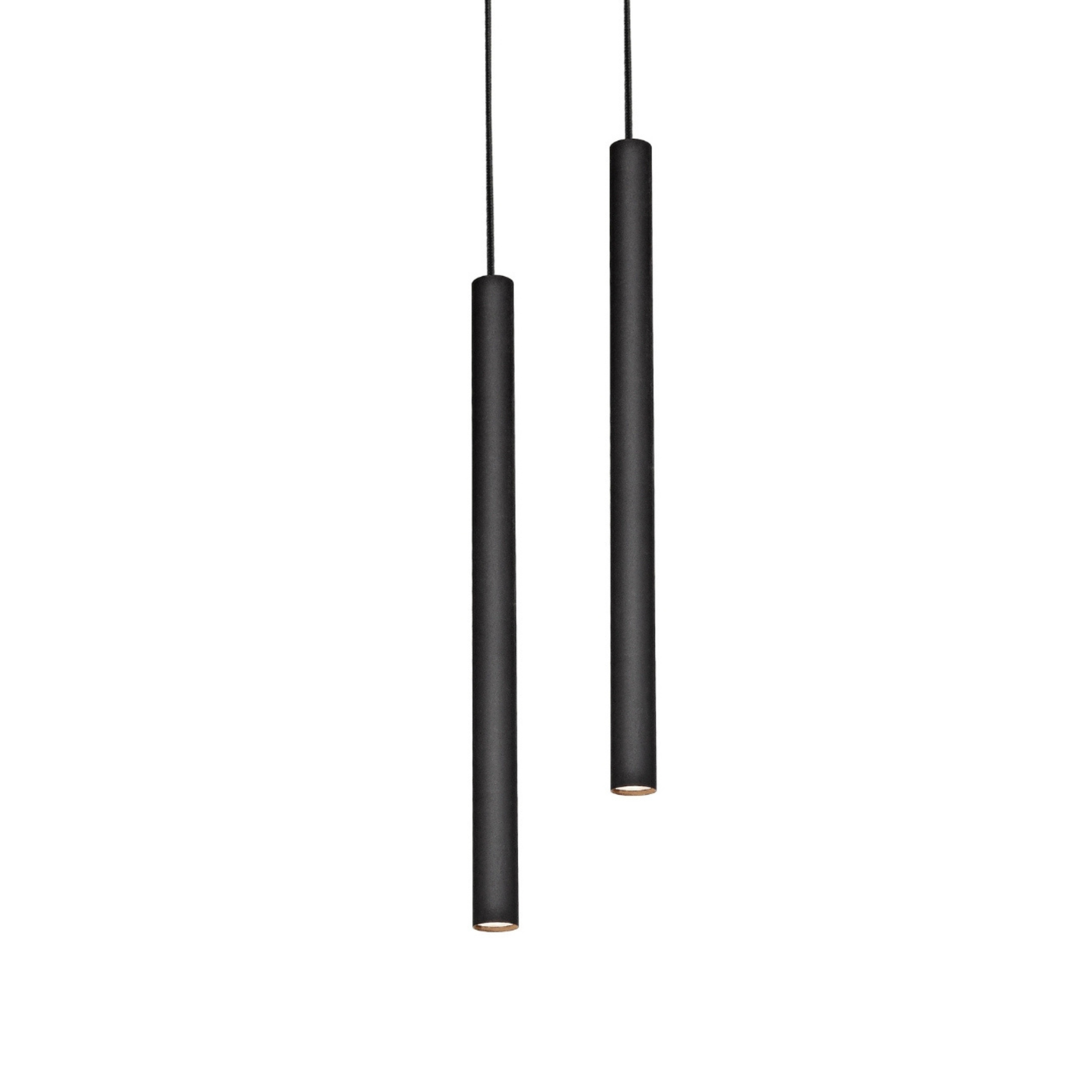 Lampa wisząca ROLL 2 czarny