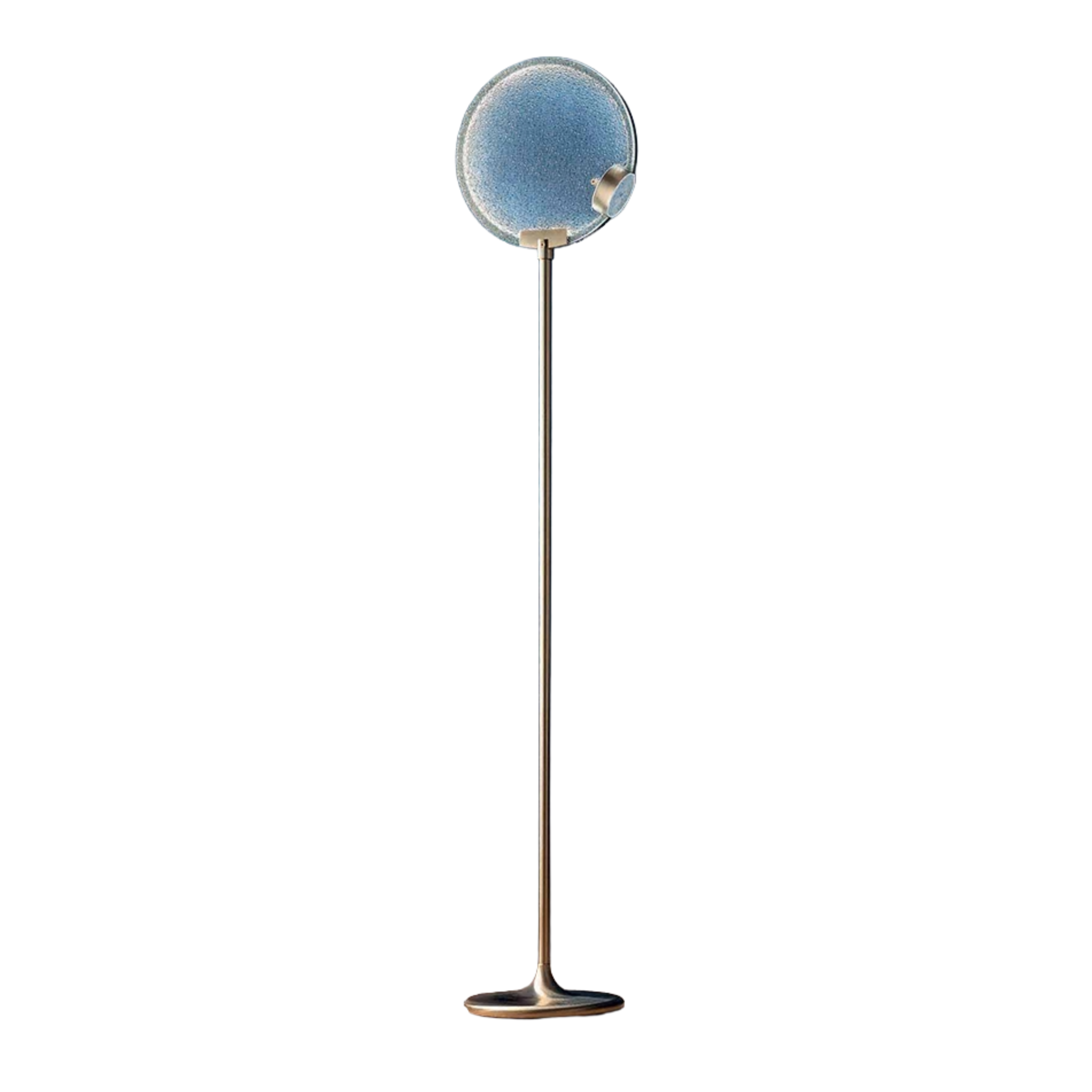 Lampa podłogowa HORO STL szczotkowany mosiądz