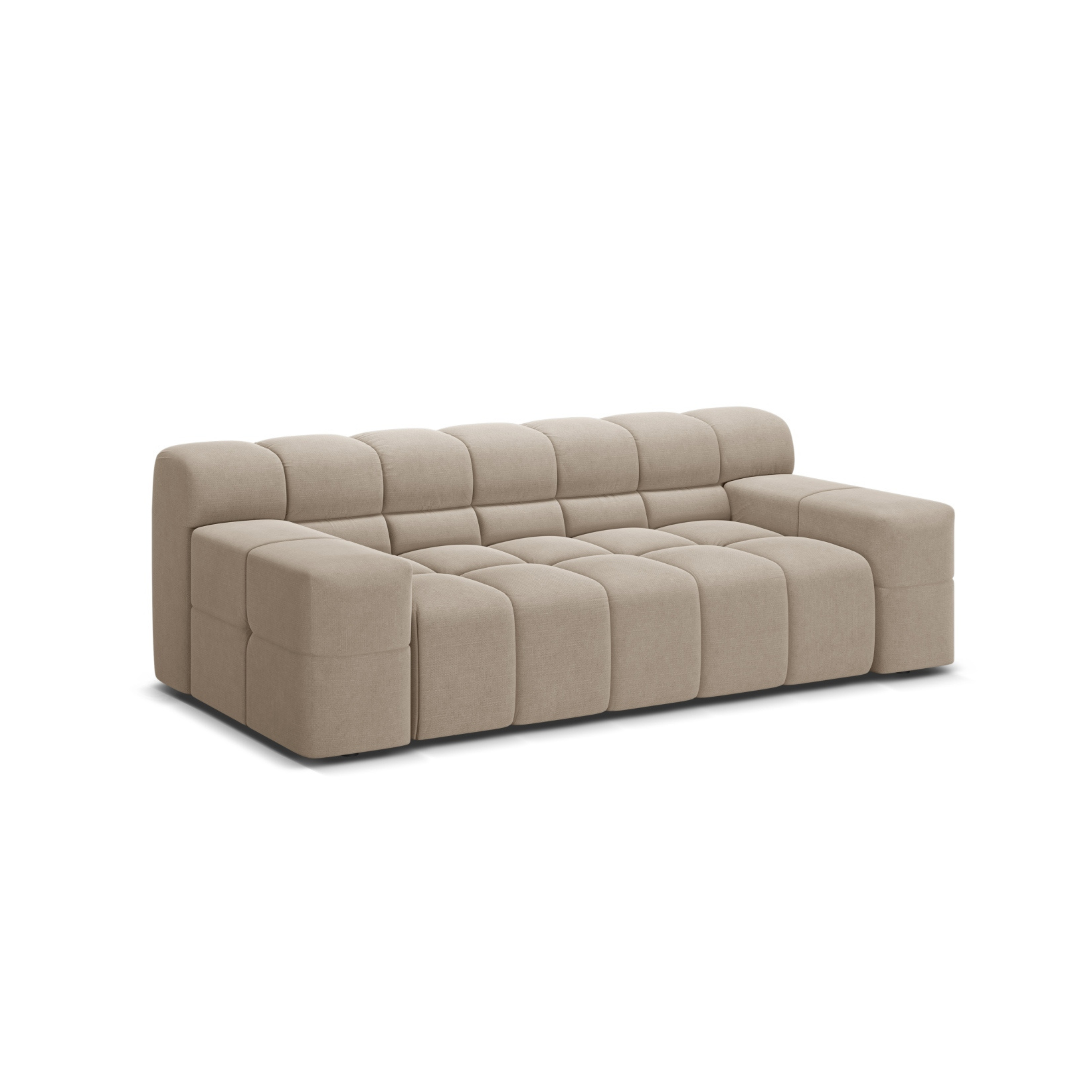 2-seater Sofa AGAVE beige chenille
