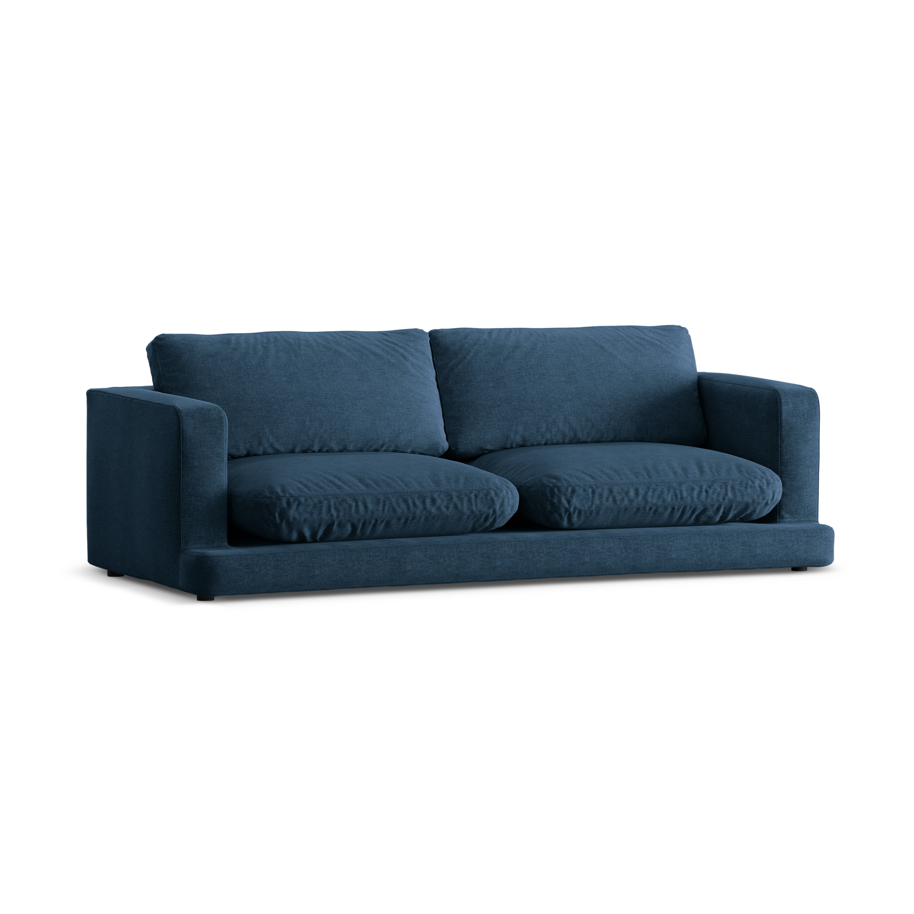 Sofa 3-osobowa DAPHNE ciemnoniebieski szenil