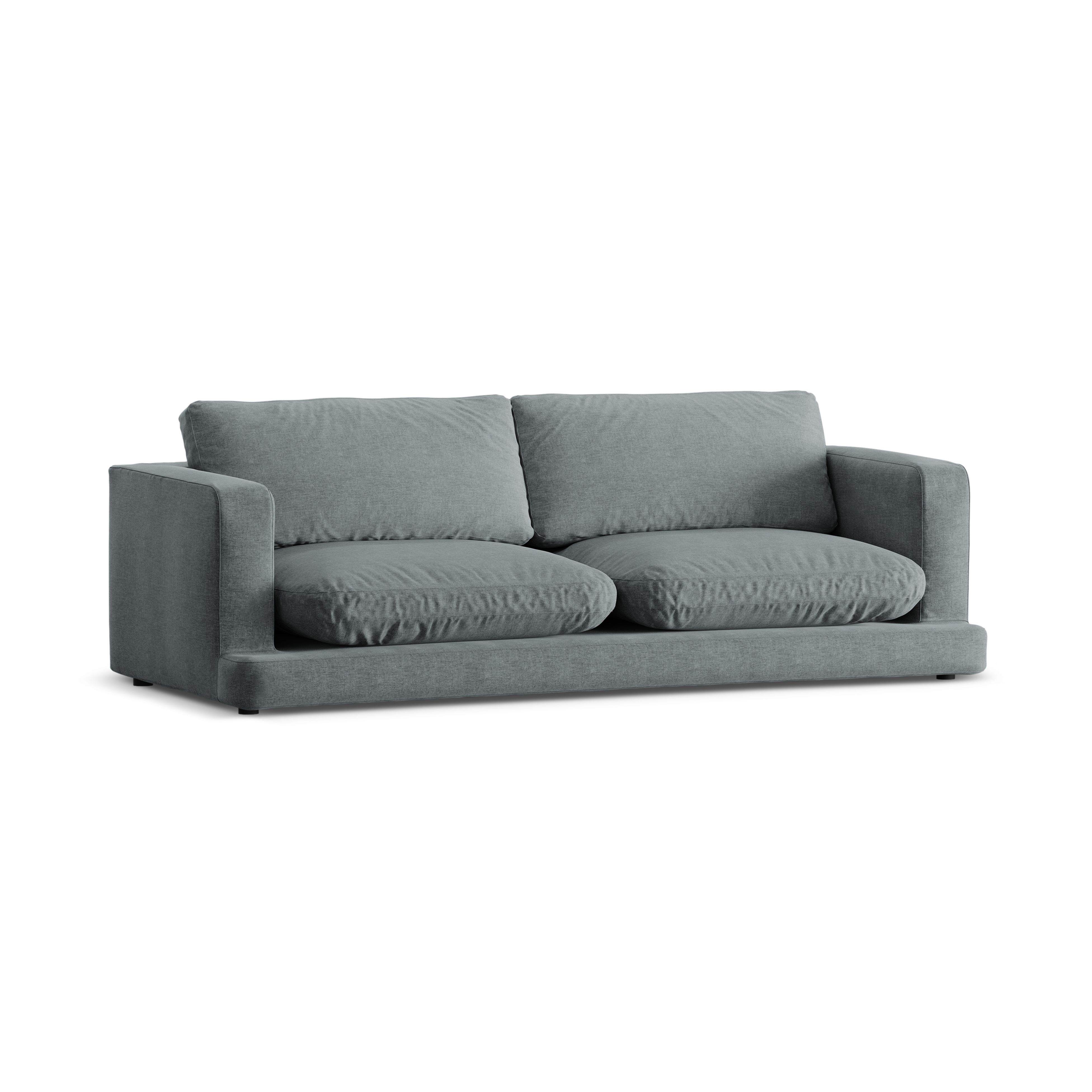 Sofa 3-osobowa DAPHNE ciemnoszary szenil