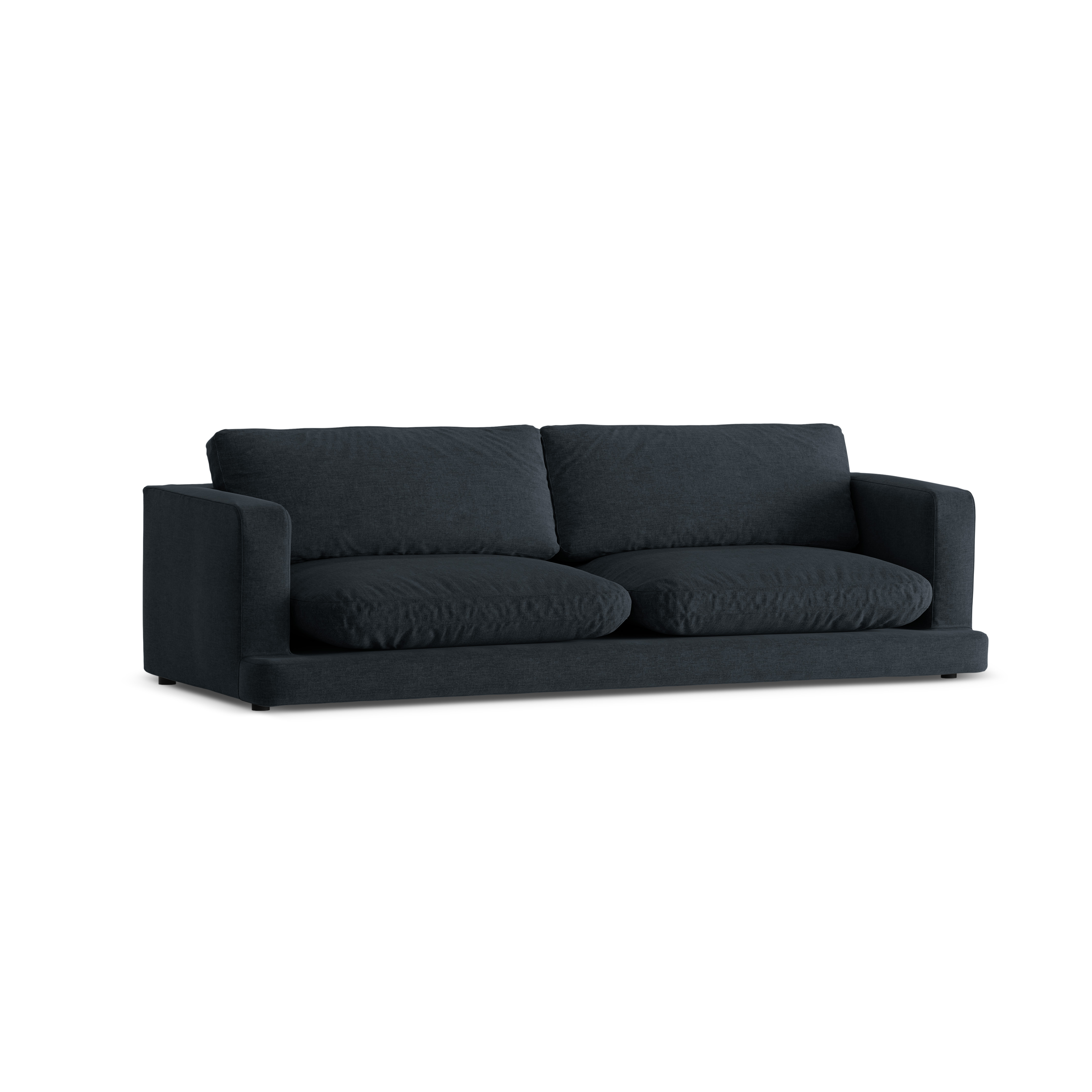Sofa 4-osobowa DAPHNE czarny szenil