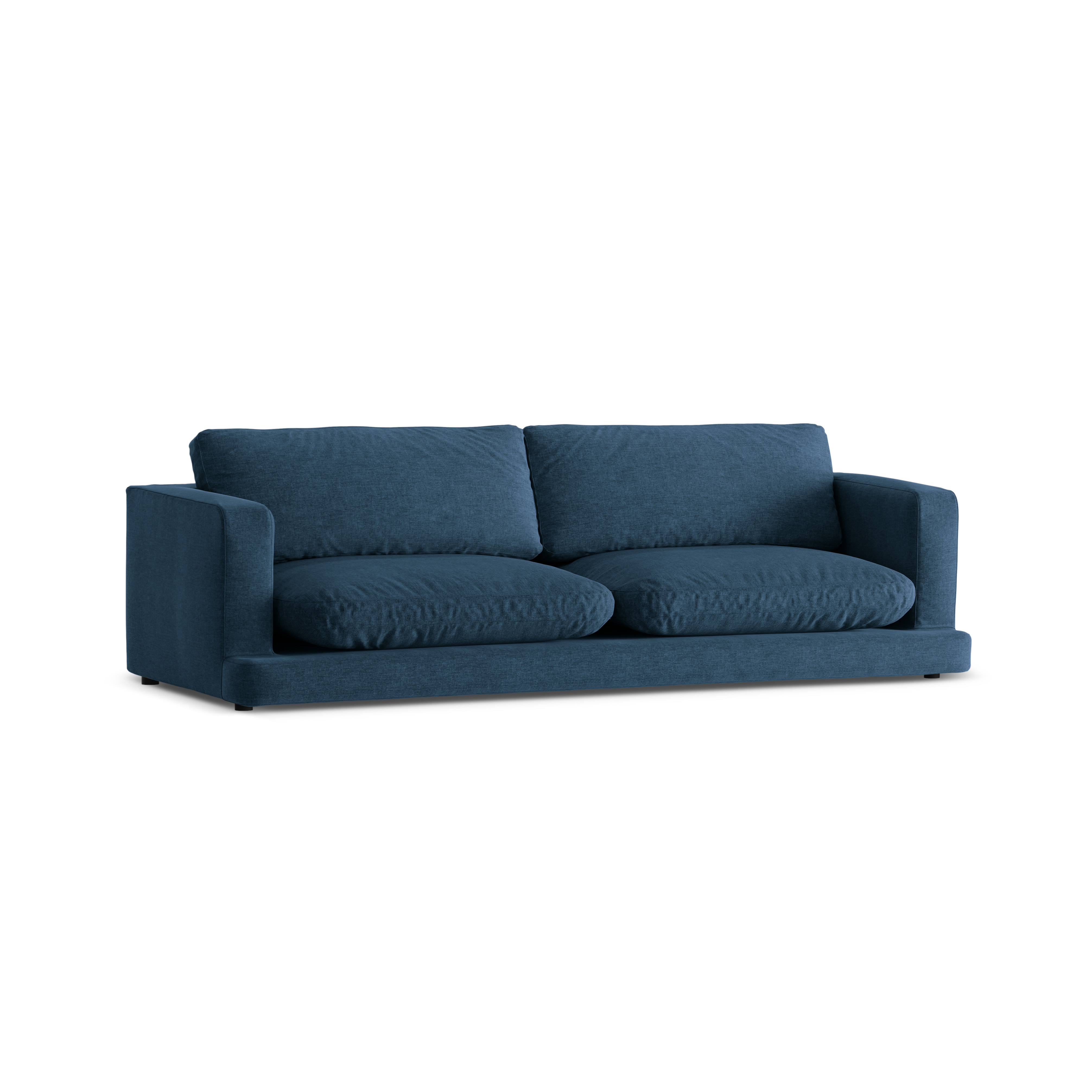Sofa 4-osobowa DAPHNE ciemnoniebieski szenil