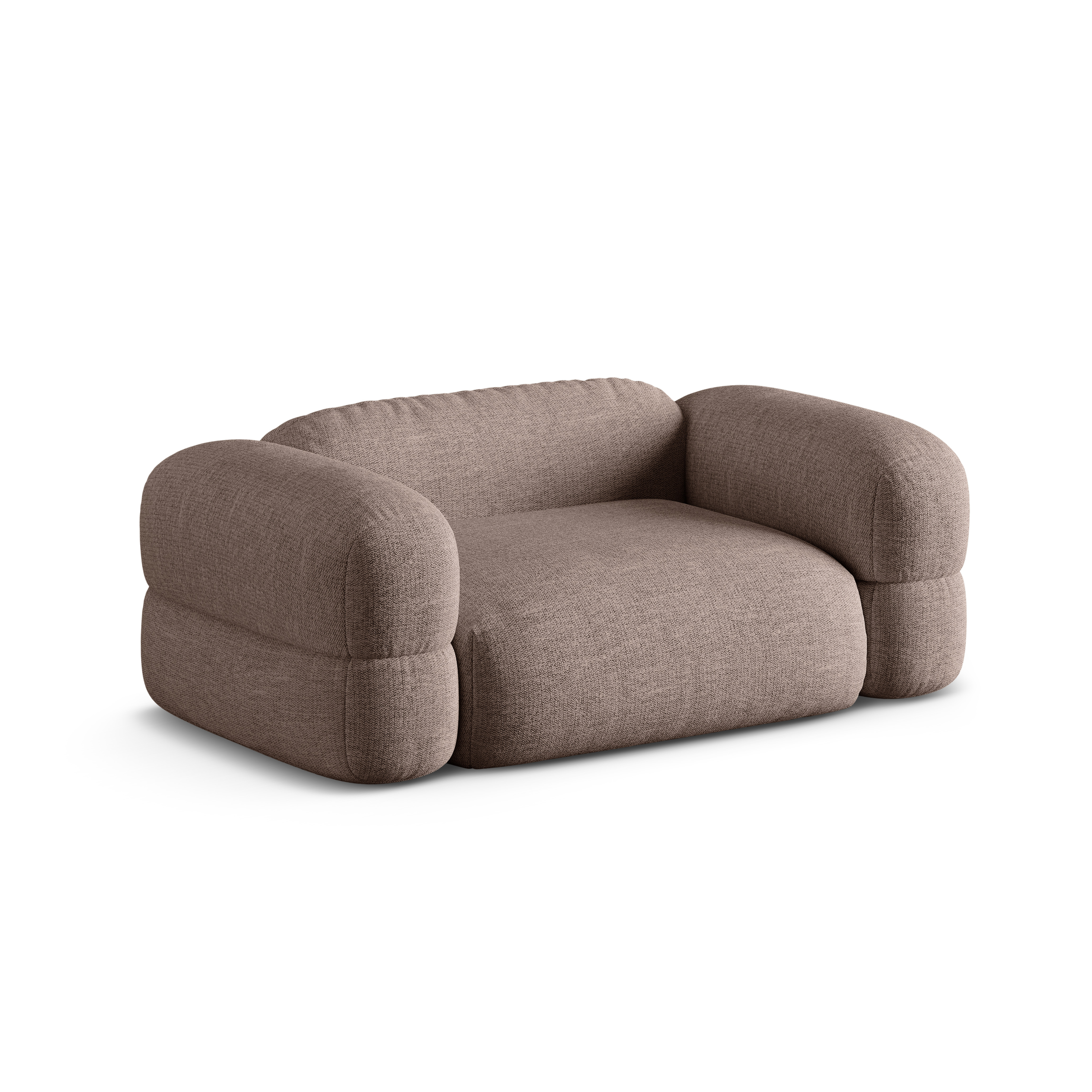 Sofa 2-osobowa ROGER cappuccino szenil