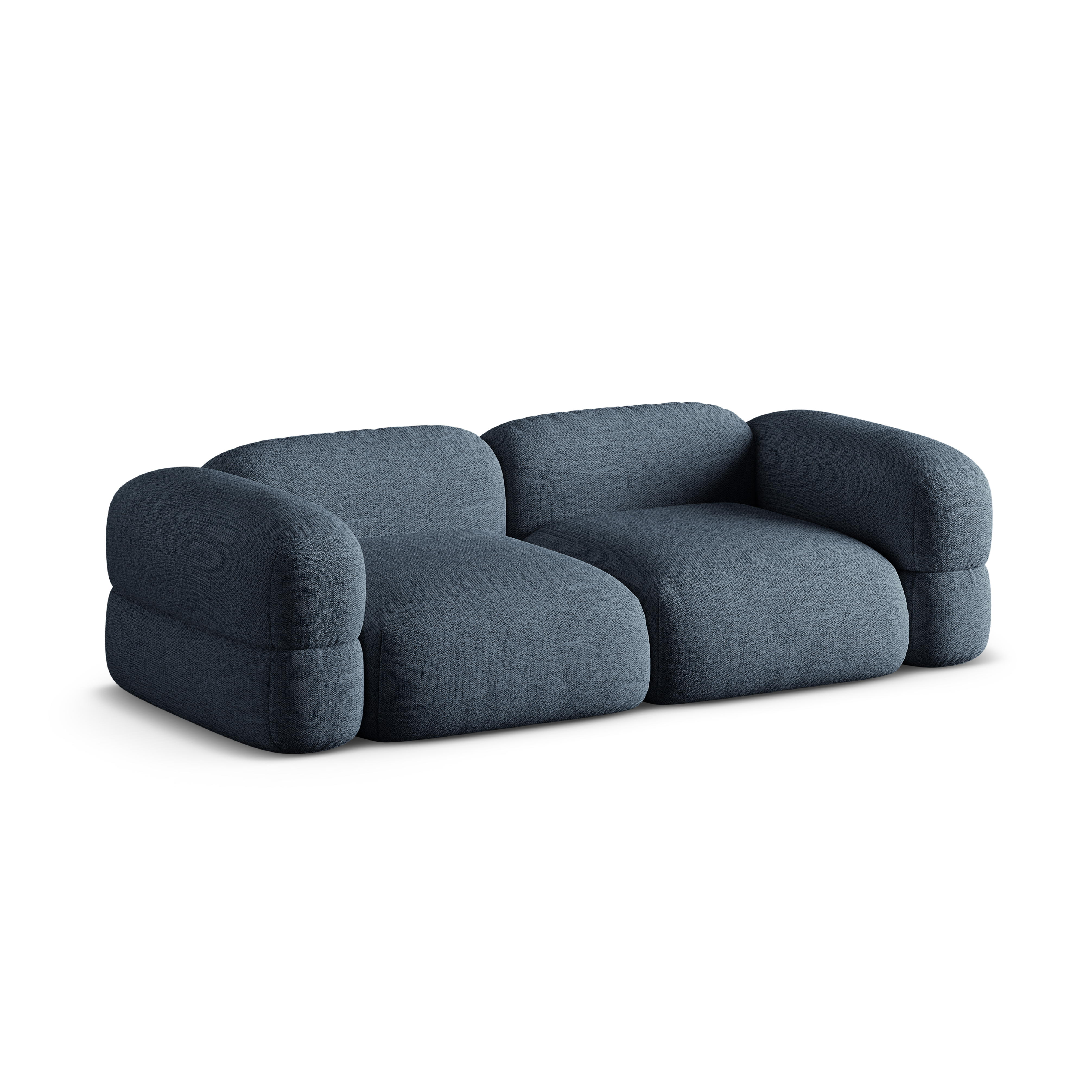 Sofa 4-osobowa ROGER ciemnoniebieski szenil