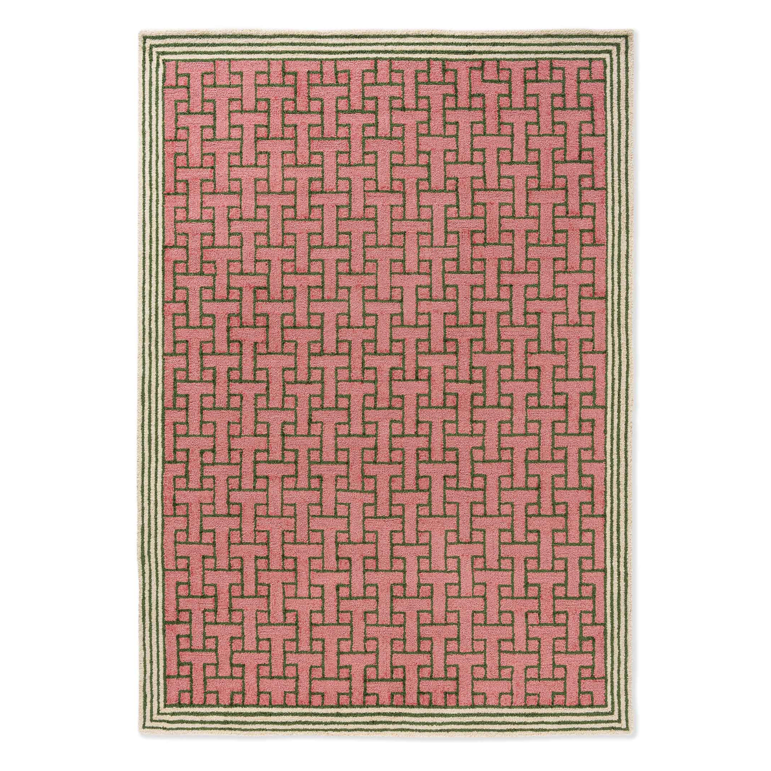 External rug T-Monogram DUSTED PINK
