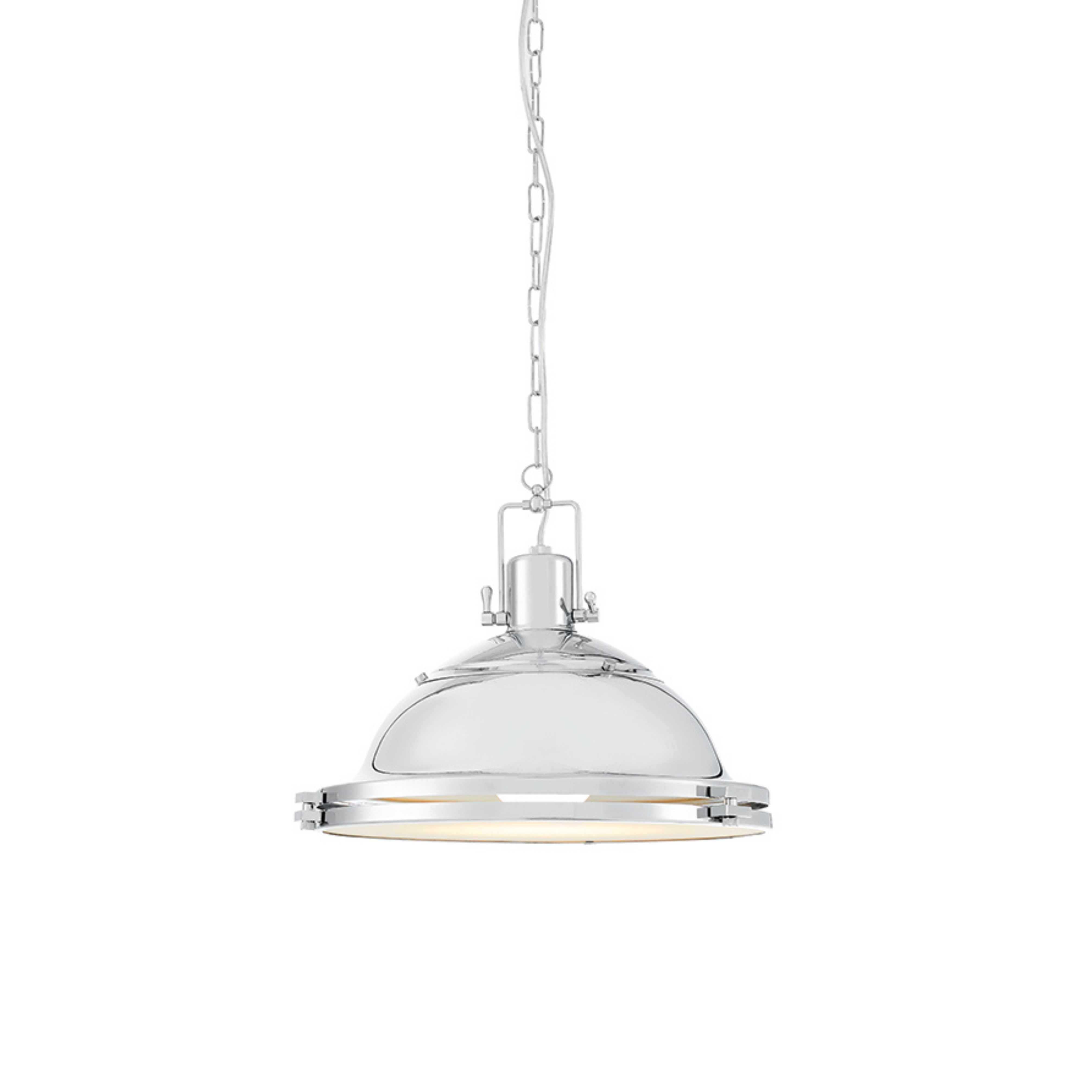 Pendelleuchte NAUTILIUS chrom