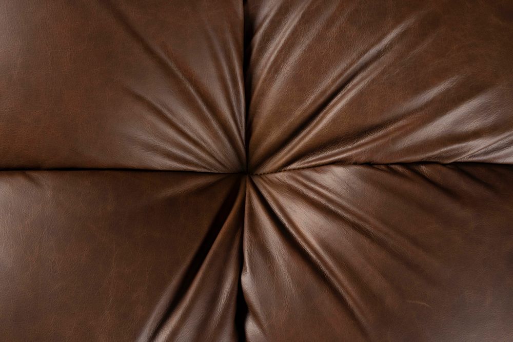 HACKMAN modular sofa - left end element chocolate leather
