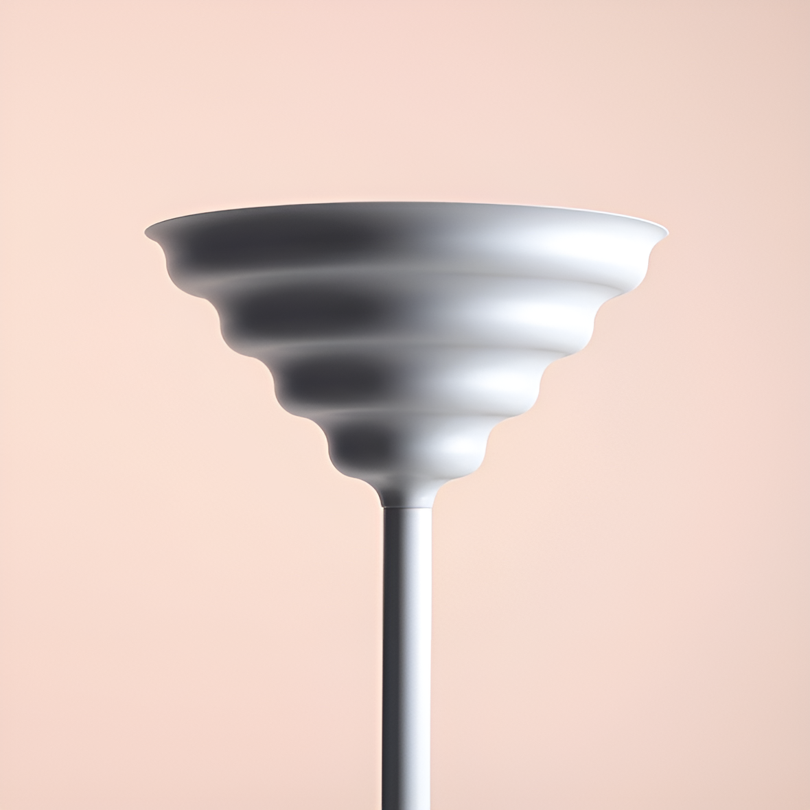 Lampa podłogowa FALA szary
