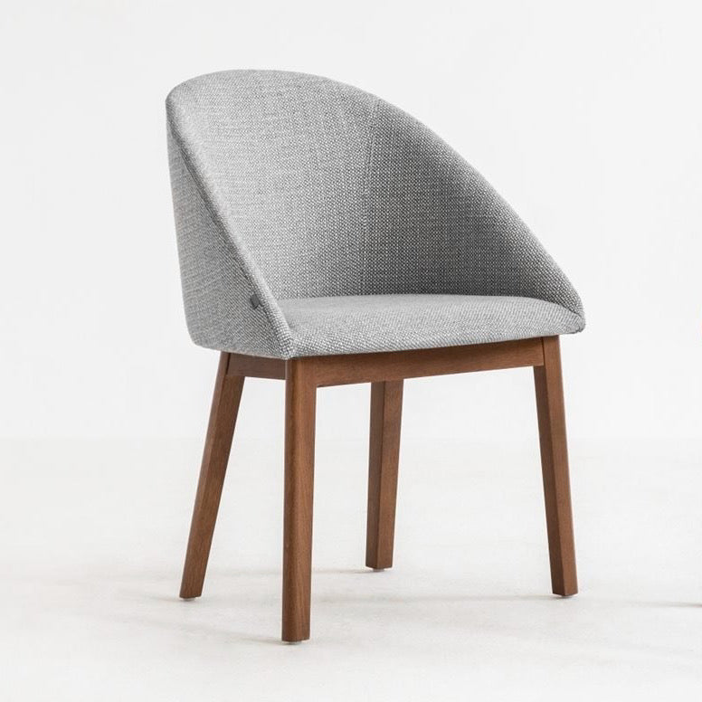 POP A-1901 chair with a wooden base