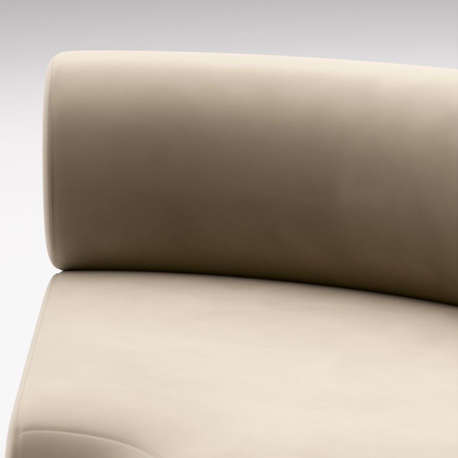 Fettmodulares Sofa - Polsterte Eckmodul