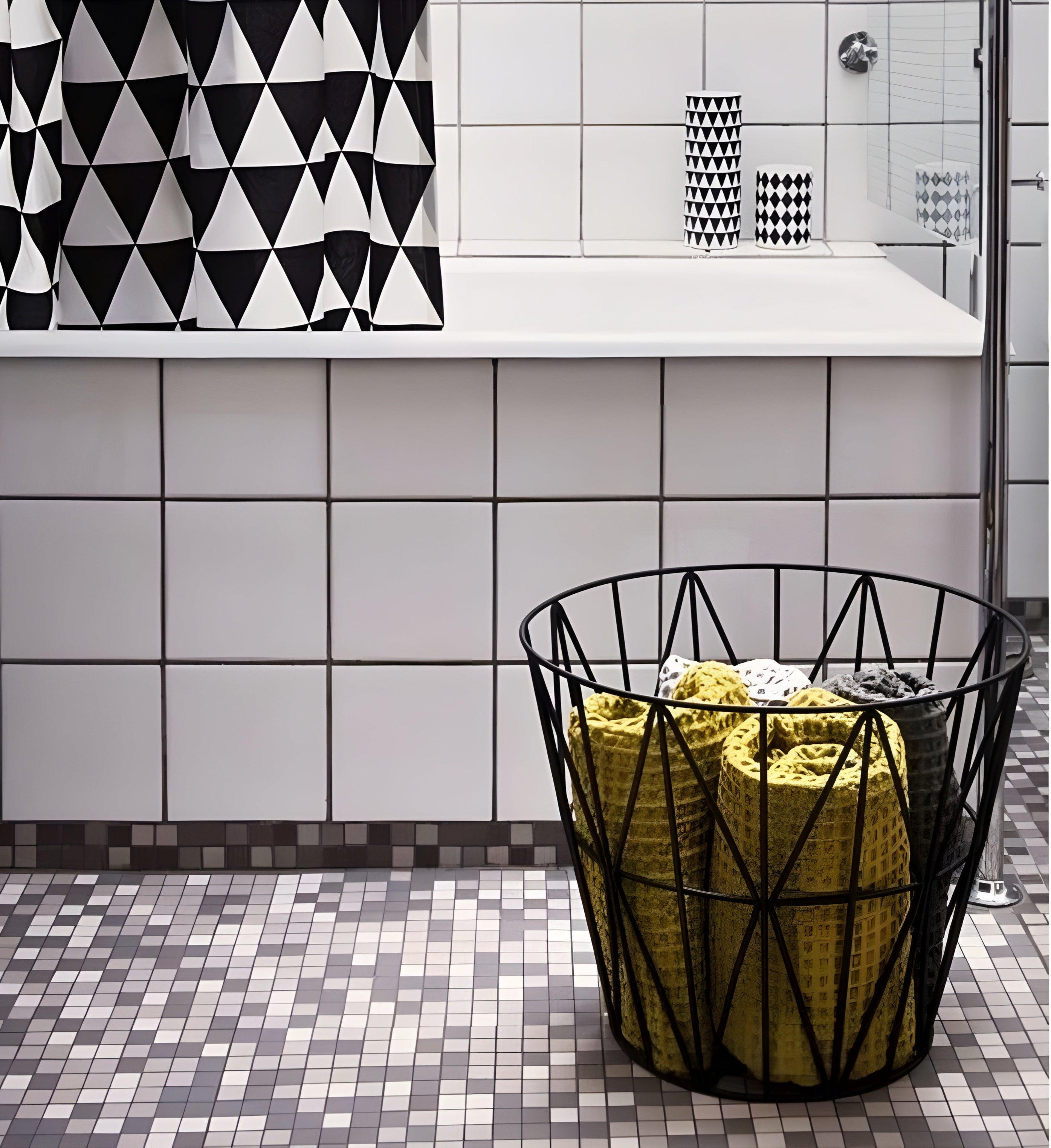 Kosz WIRE BASKET czarny