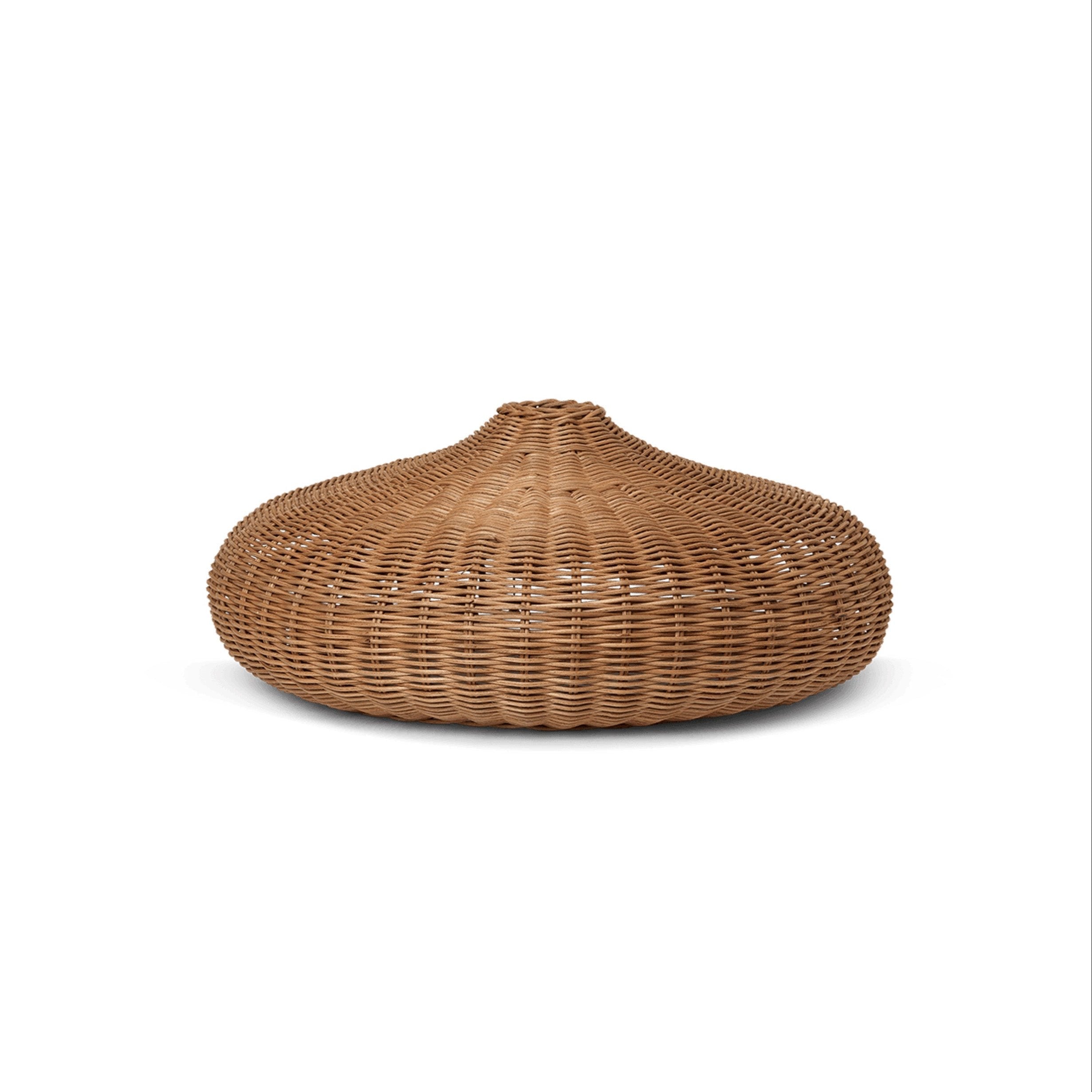 Abażur BRAIDED DISC rattan
