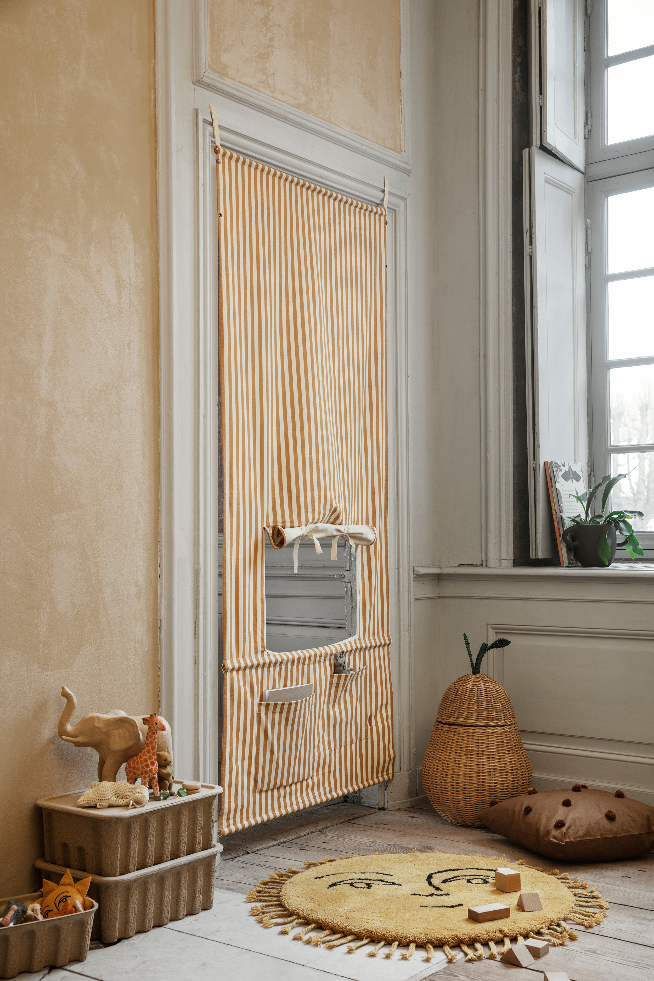 Kosz PEAR rattan