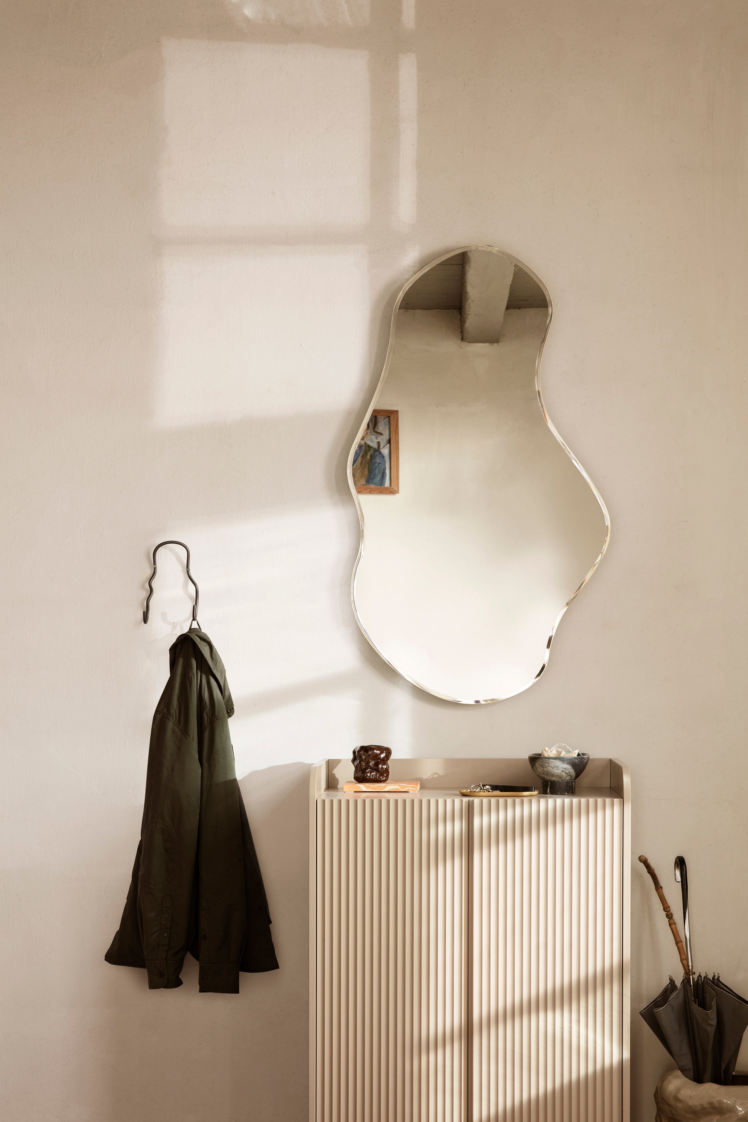 Szafa 2-drzwiowa SILL CUPBOARD LOW beżowy