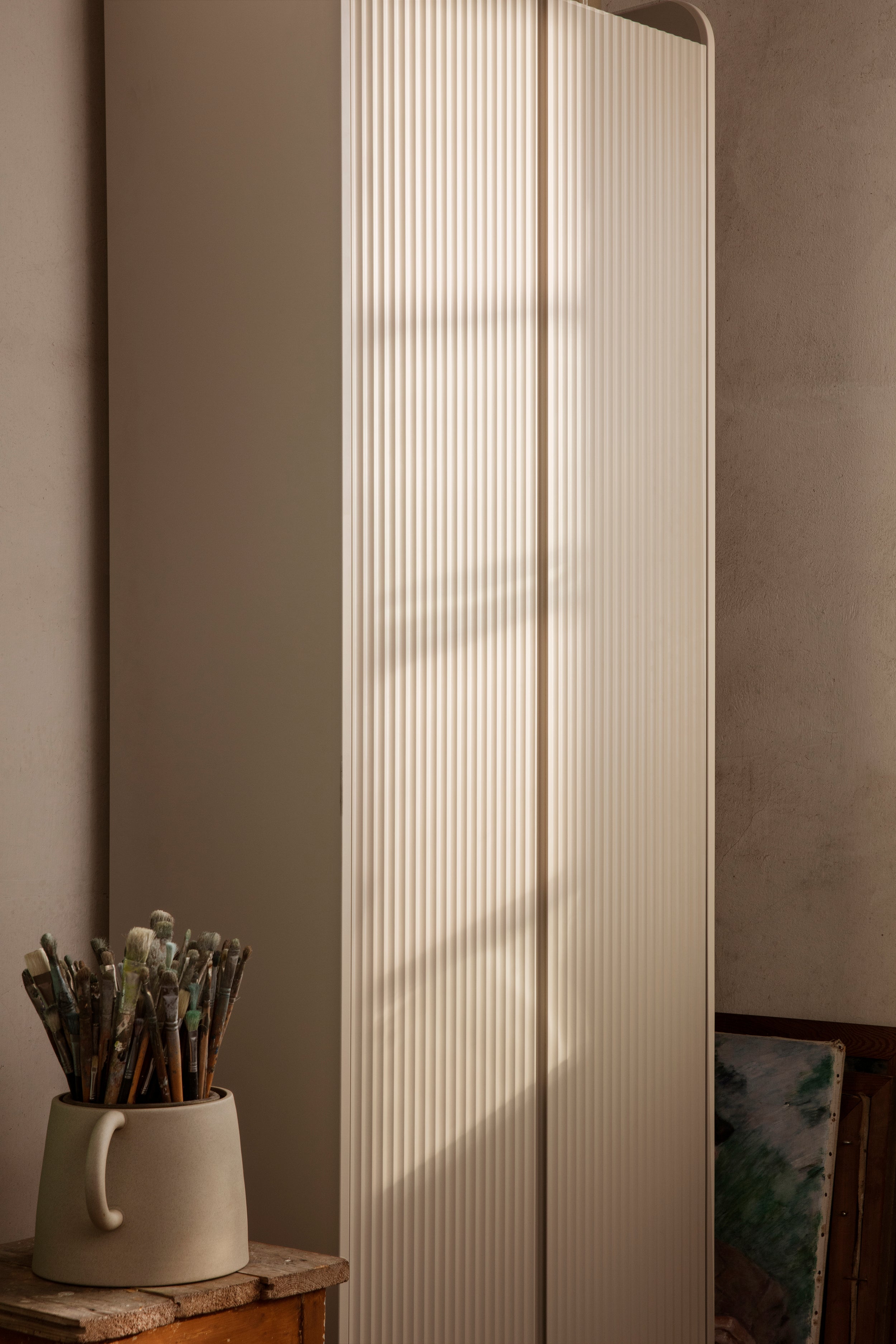 Szafa 2-drzwiowa SILL CUPBOARD TALL beżowy
