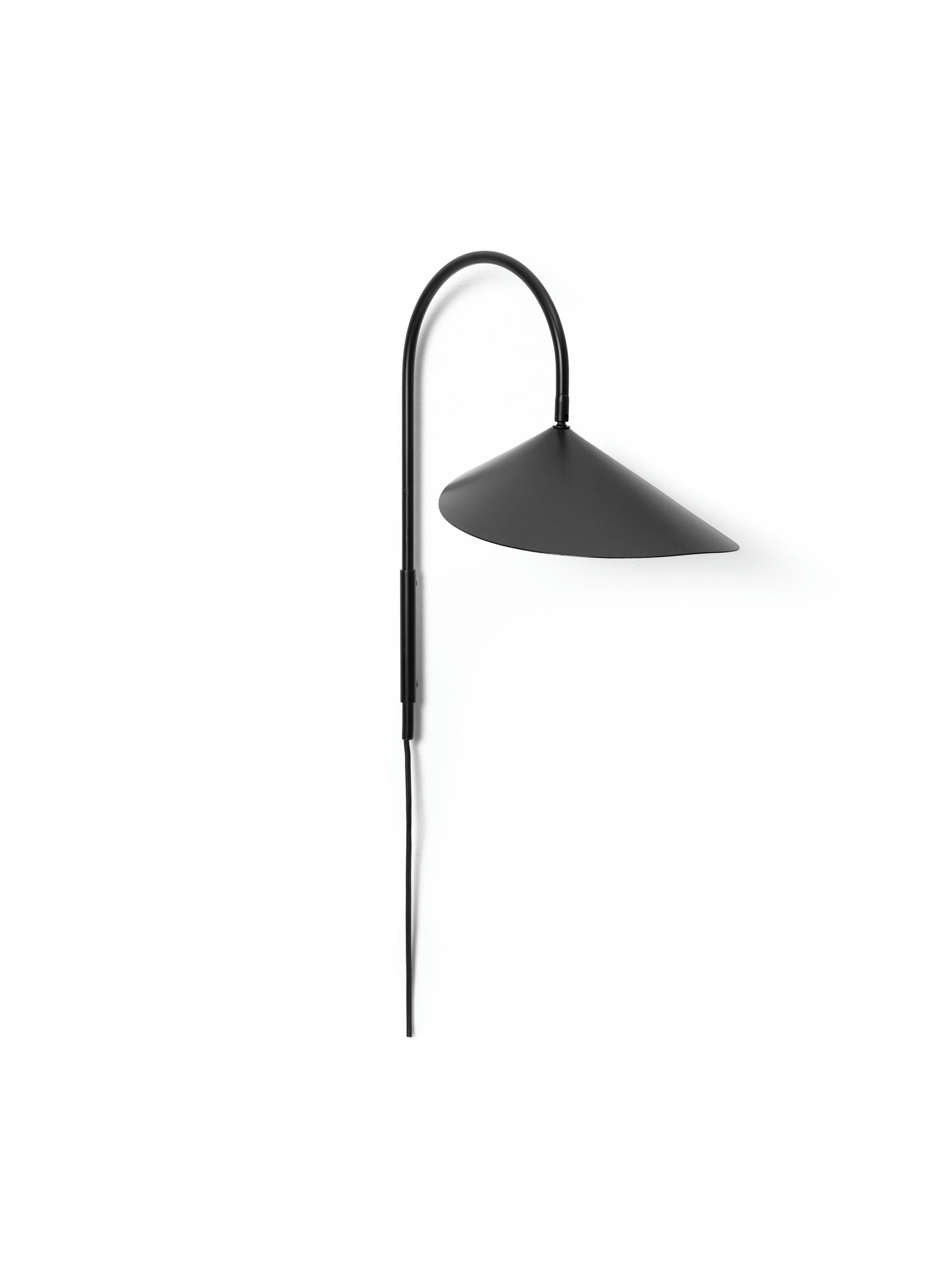 Schwarze Arumwandlampe
