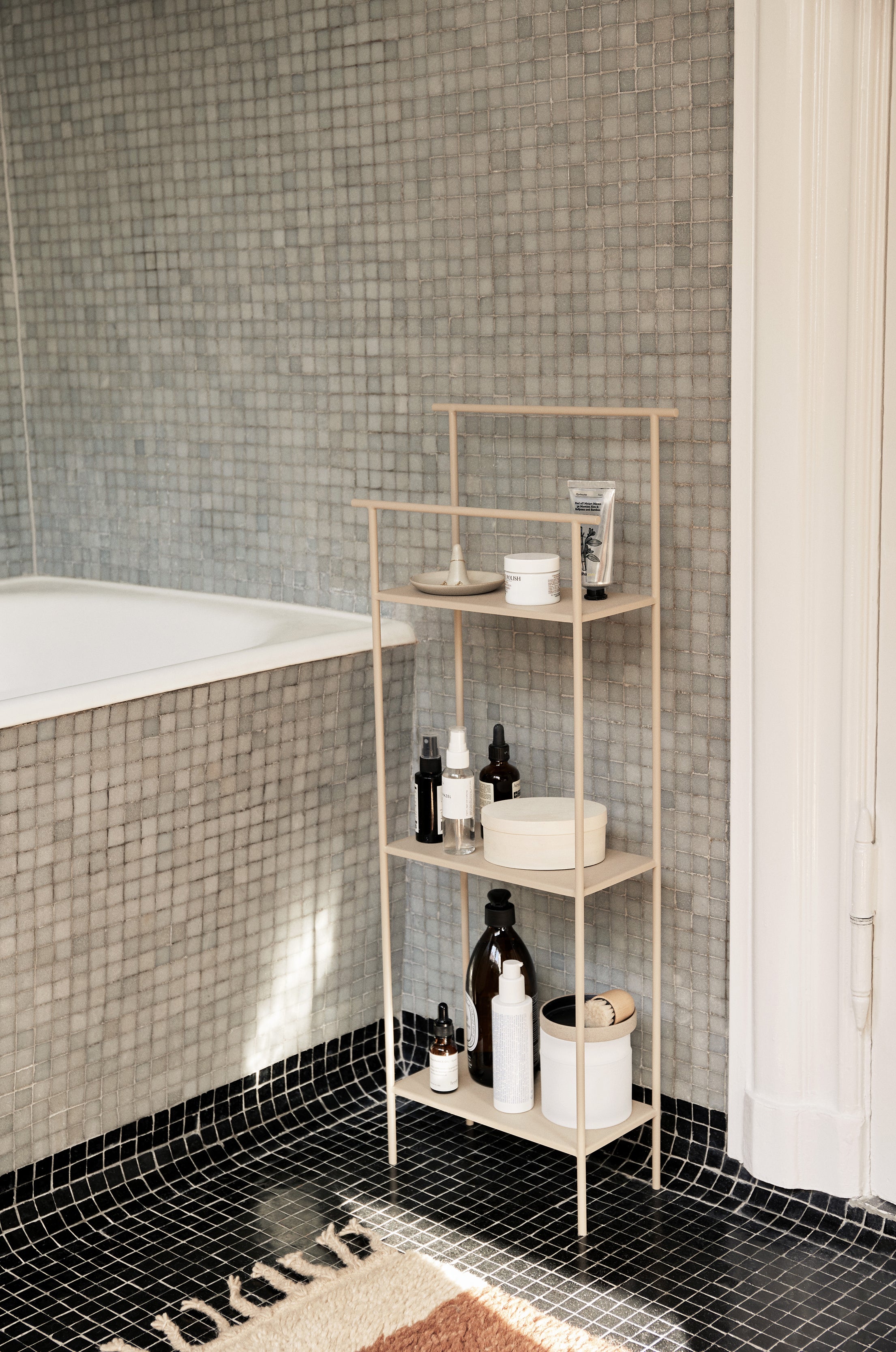Regał DORA SHELVING UNIT beżowy