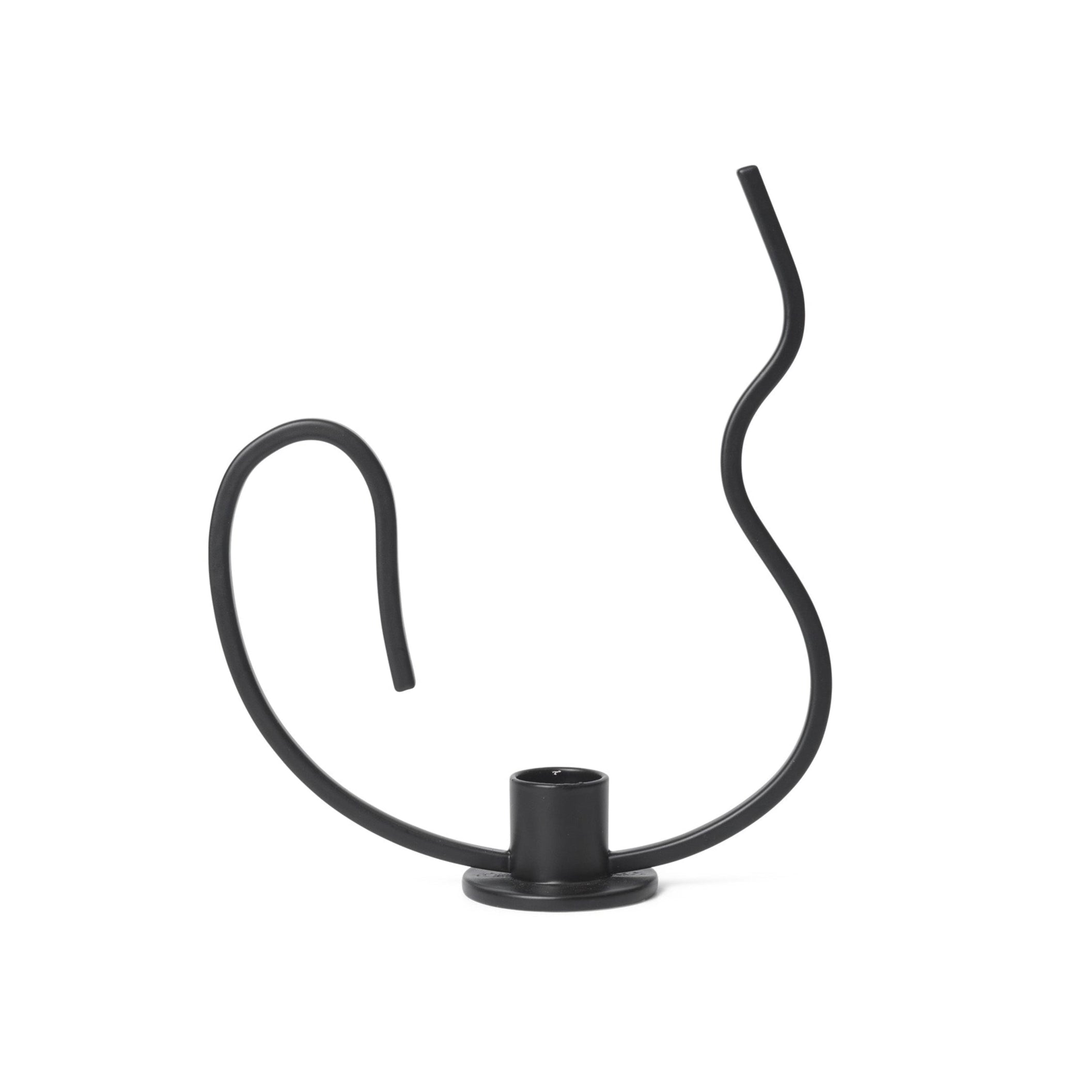 Valse Candlestick Black